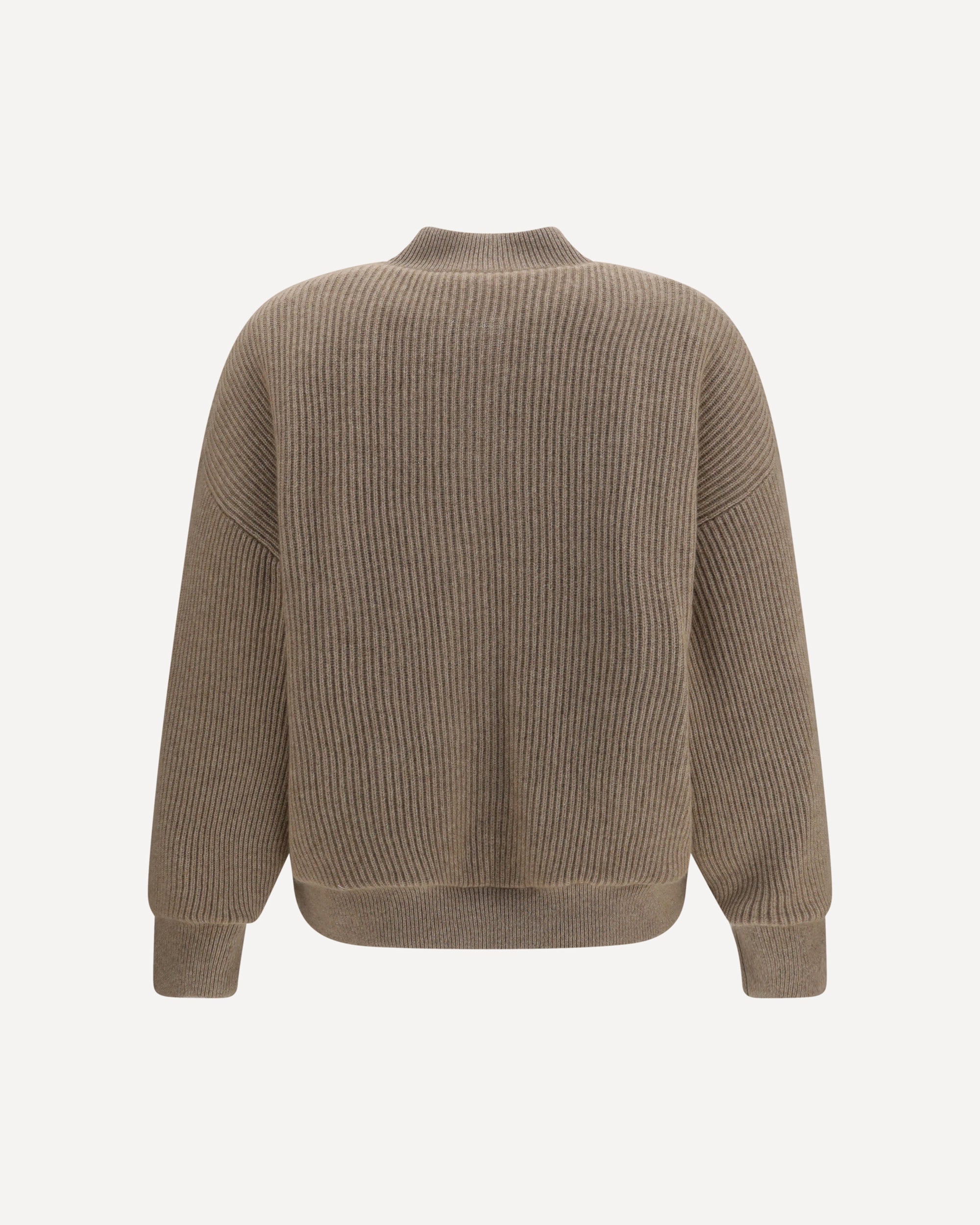 Brunello Cucinelli Ribbed Cashmere Bomber - alternate view