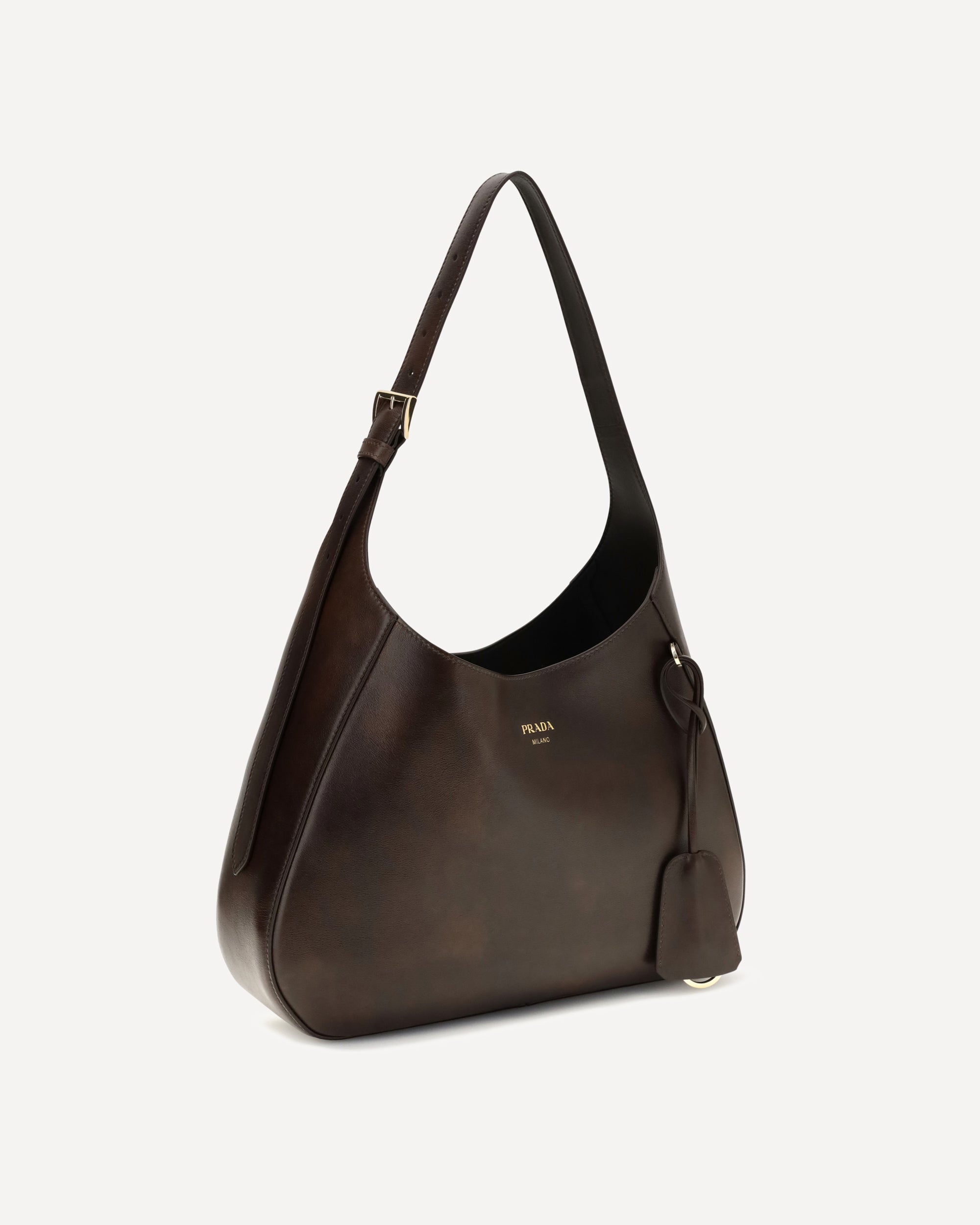 Prada Boogie Medium Leather Shoulder Bag - alternate view