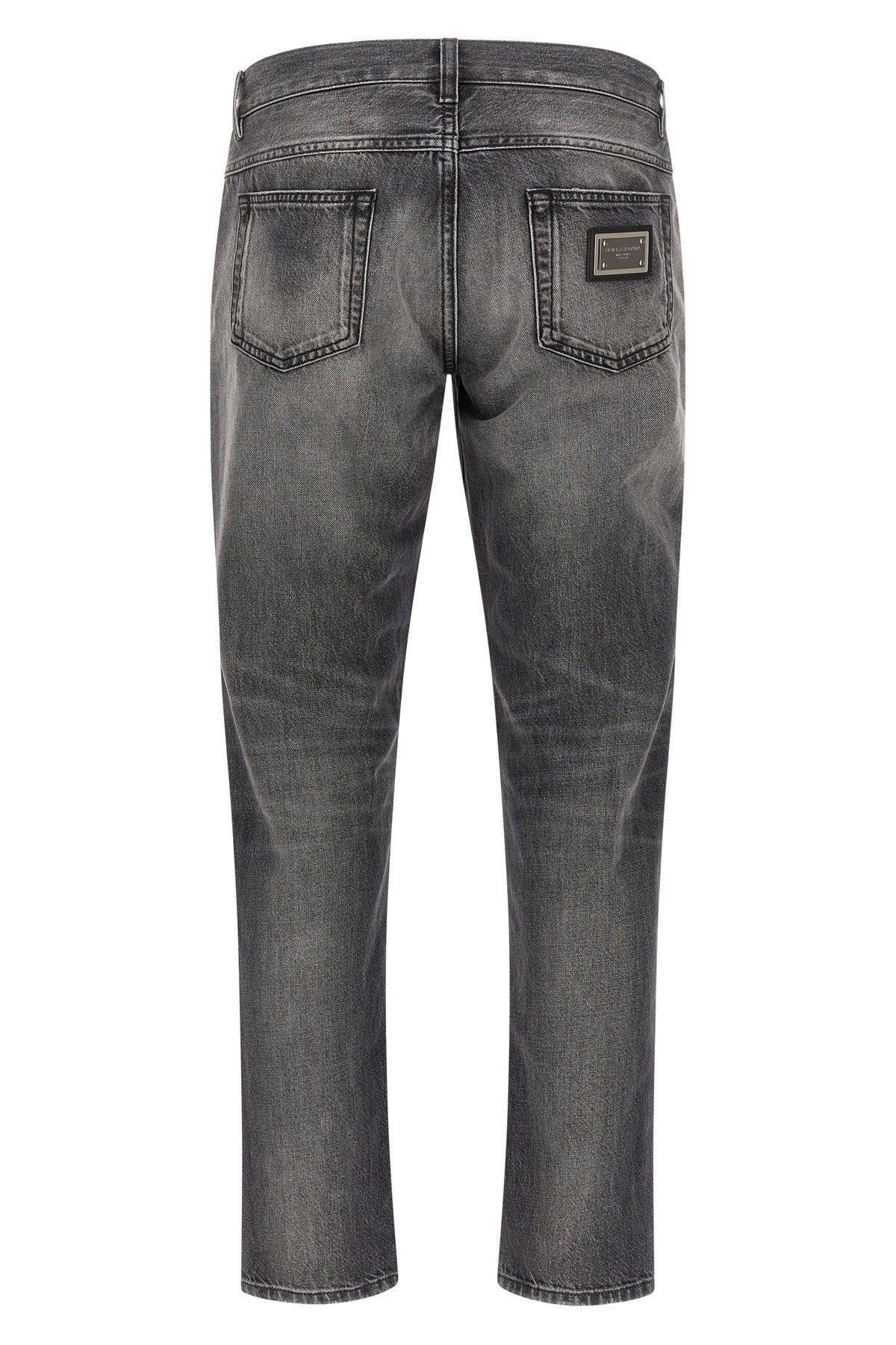Dolce & Gabbana Grey Distressed Jeans - alternate view