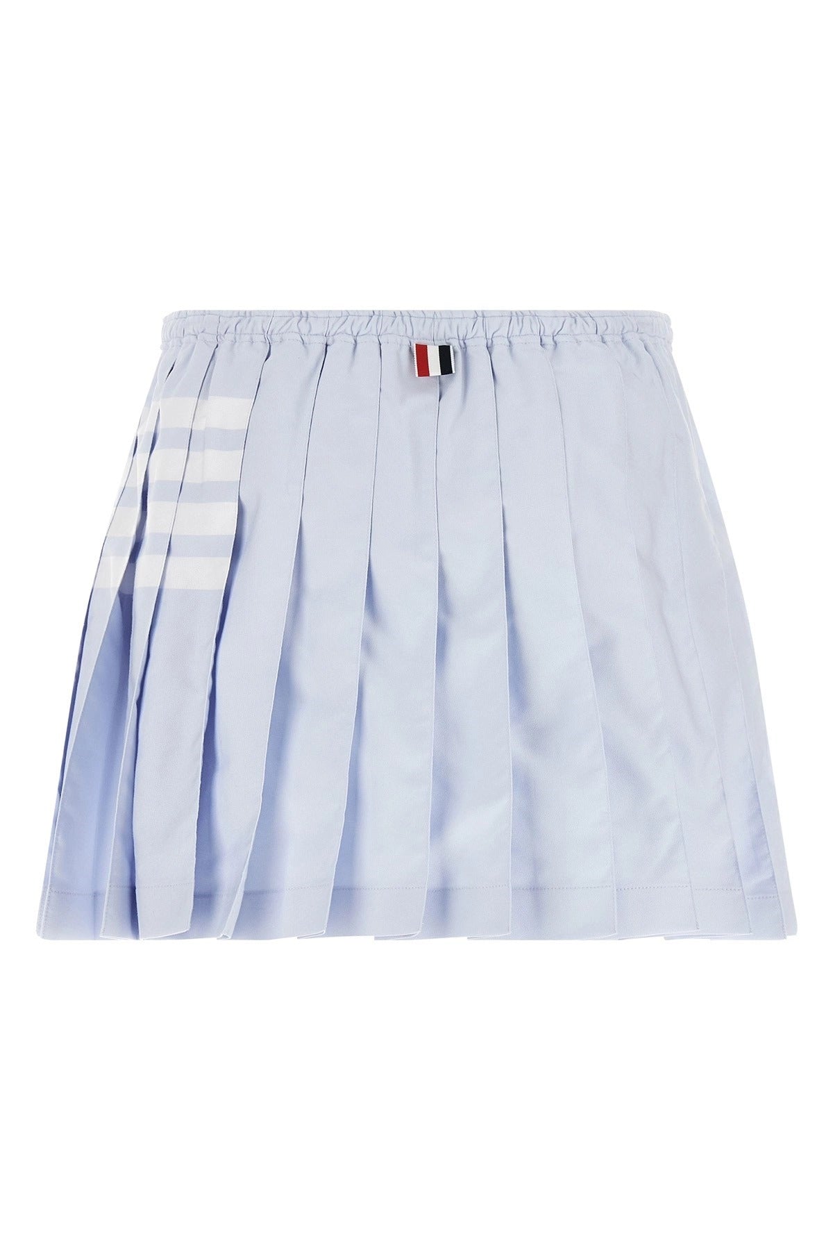 Thom Browne 4-Bar Oxford Pleated Mini Skirt - alternate view