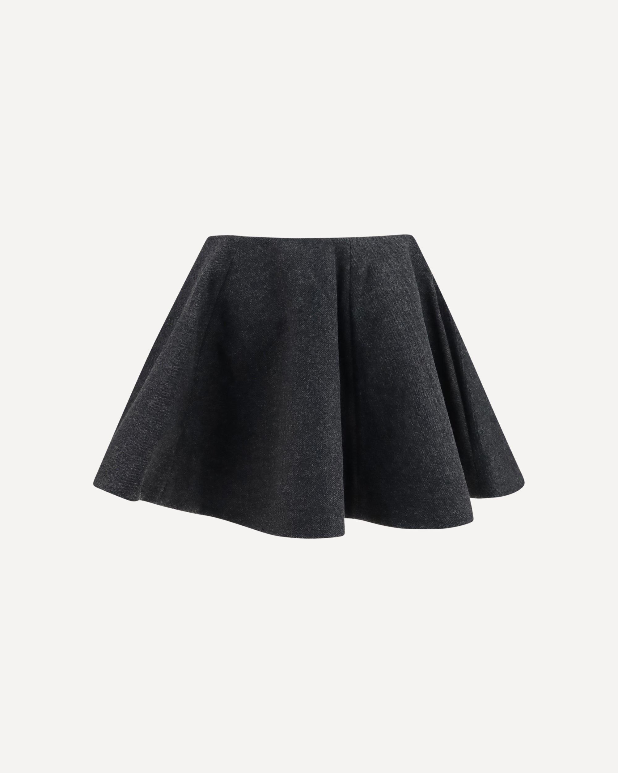 Ganni Wool Peacoat Skirt