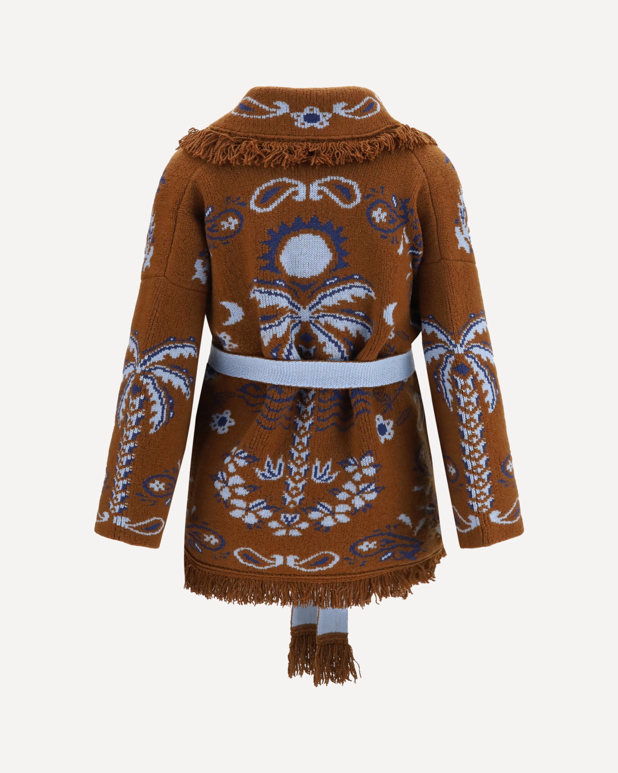 Alanui Island Roots Cardigan With Belt - alternate view