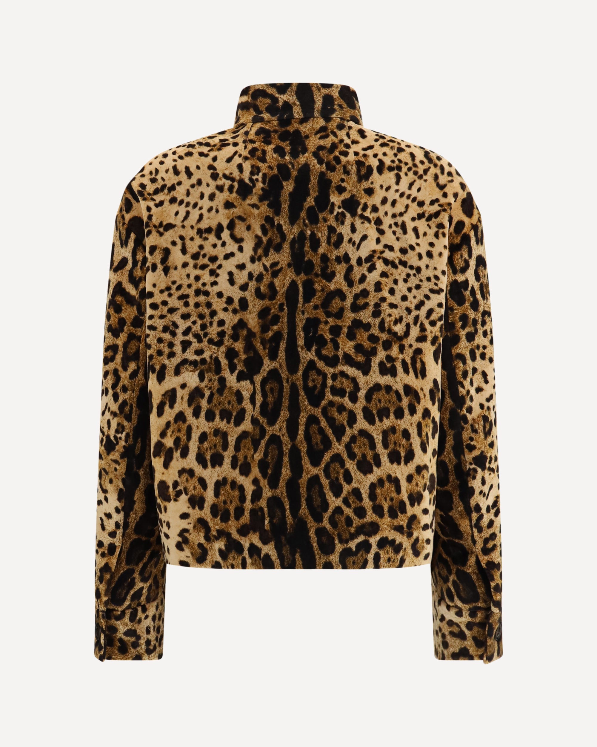 Max Mara Printed Smooth Velvet Boxy Jacket - alternate view