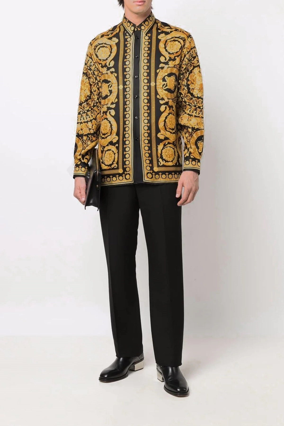 Versace Barocco Silk Shirt - alternate view