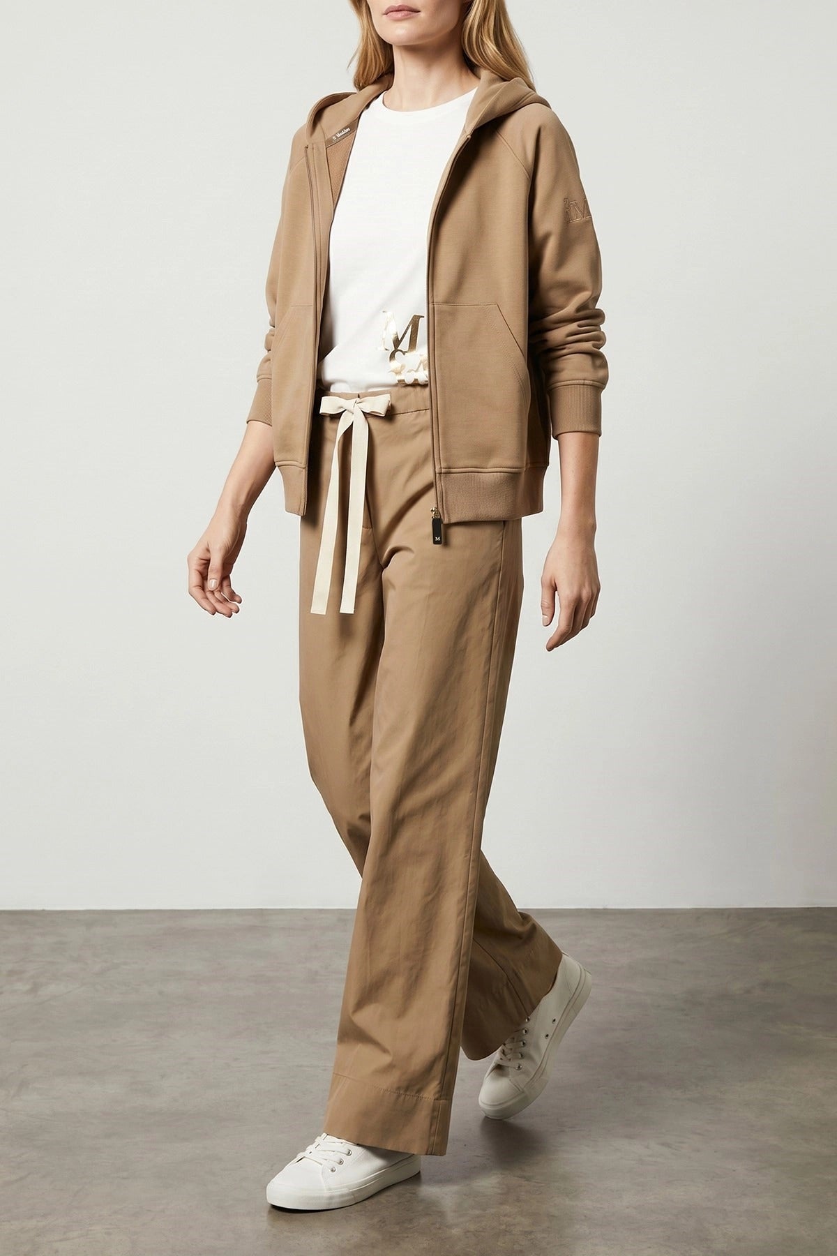 'S Max Mara Cotton Blend Zip Hoodie - alternate view