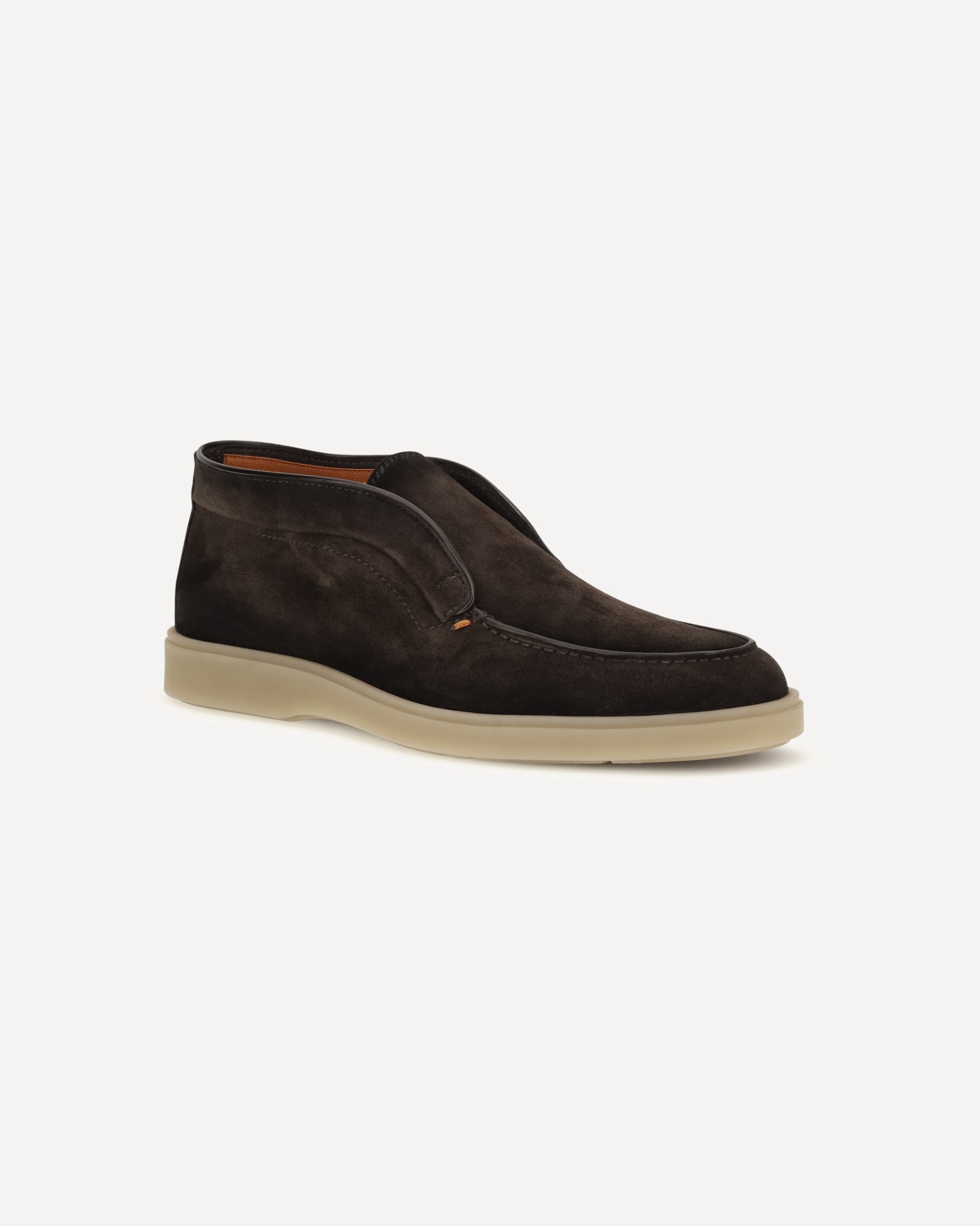 Santoni Digits Suede Loafers