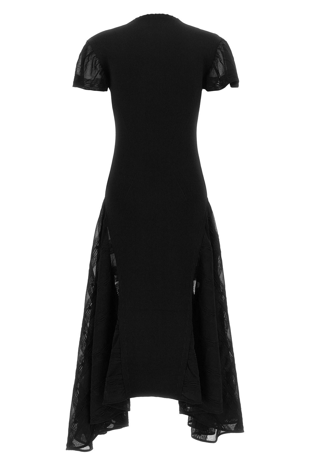 Lanvin Silk Cotton Flared Midi Dress - alternate view
