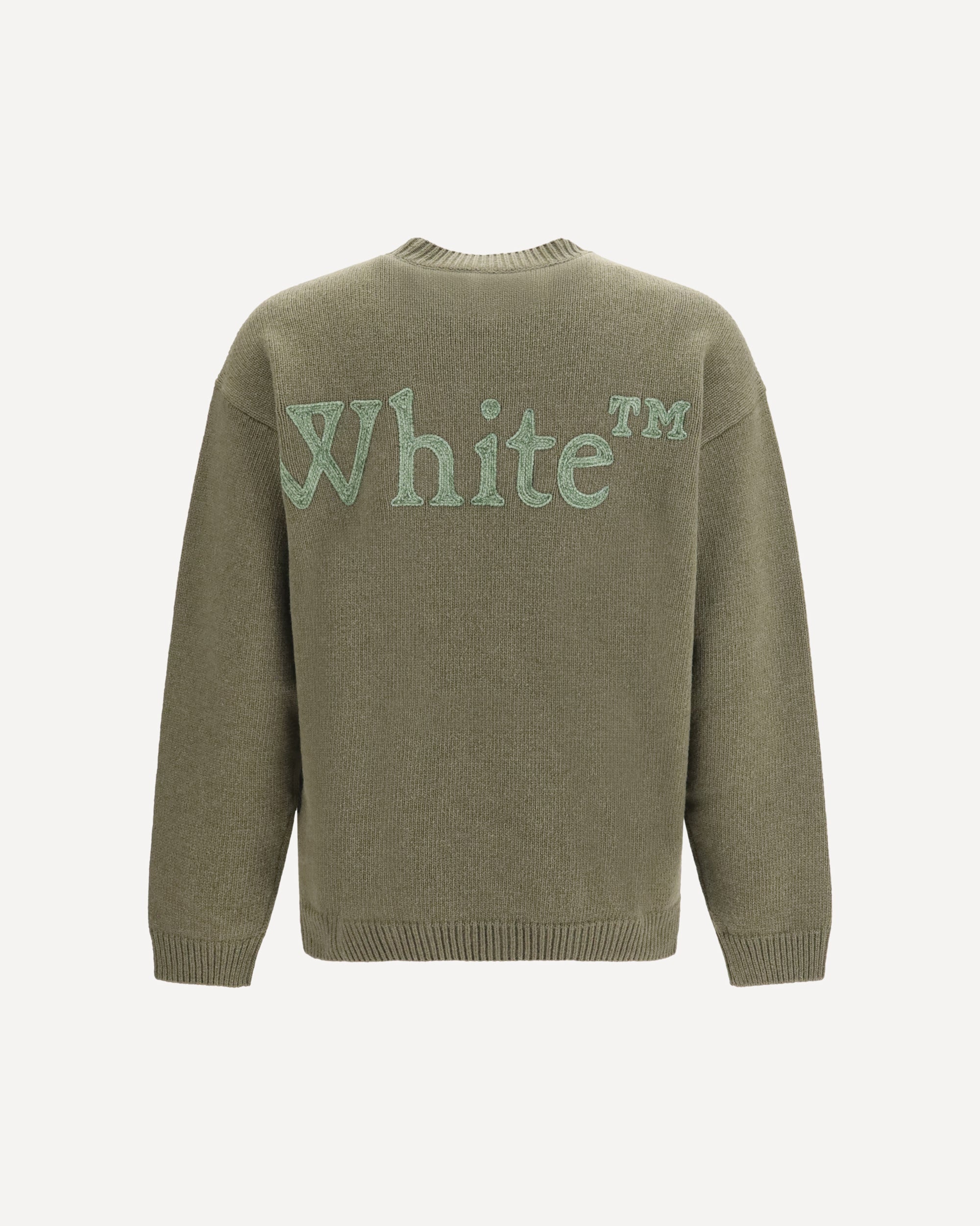 Off-White Bookish Shared Logo Crewneck