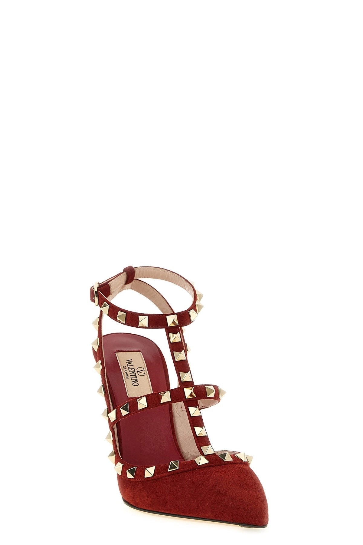 Valentino Garavani Rockstud Ankle Strap Pumps