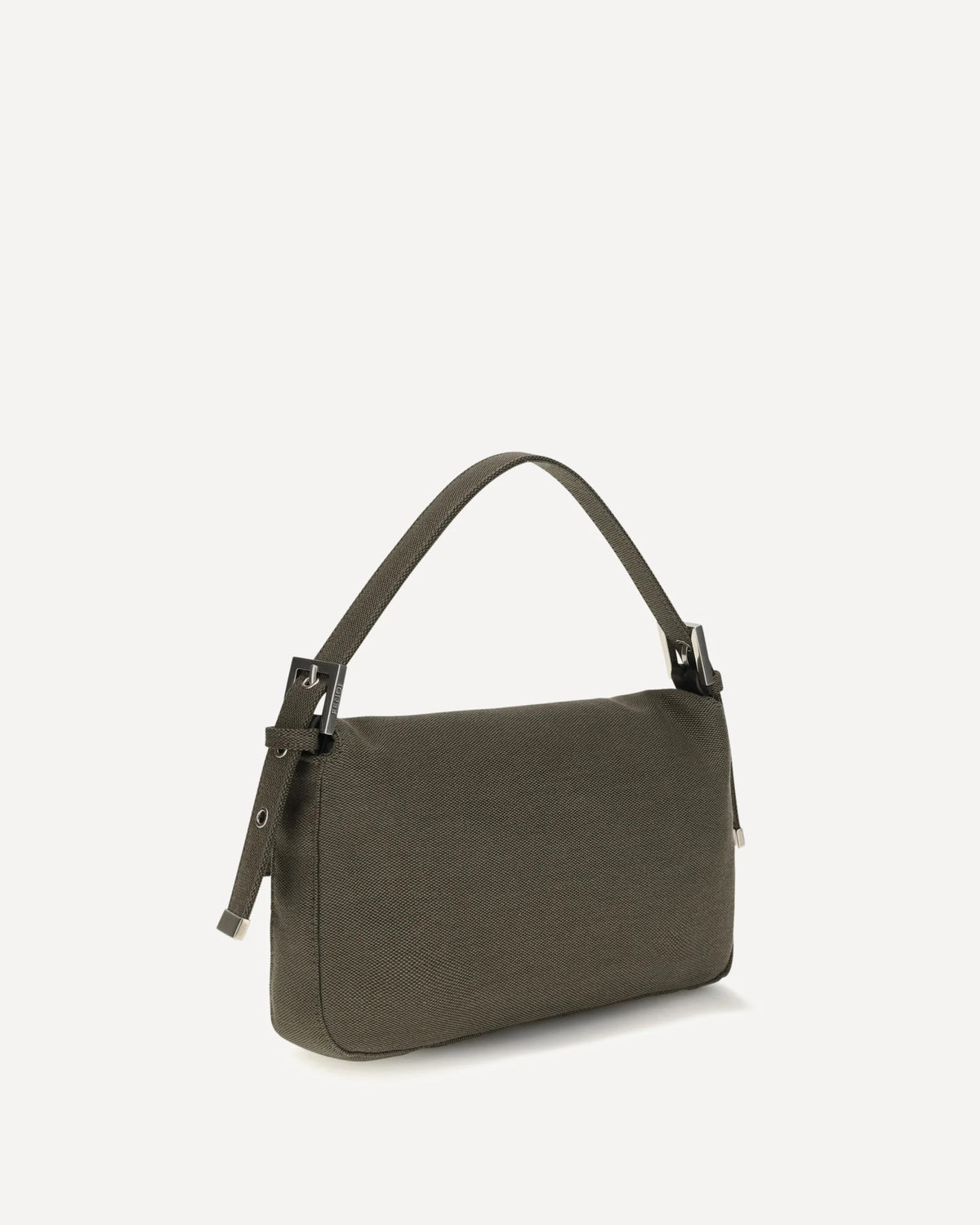 Fendi Baguette 26424 Canvas Shoulder Bag - alternate view