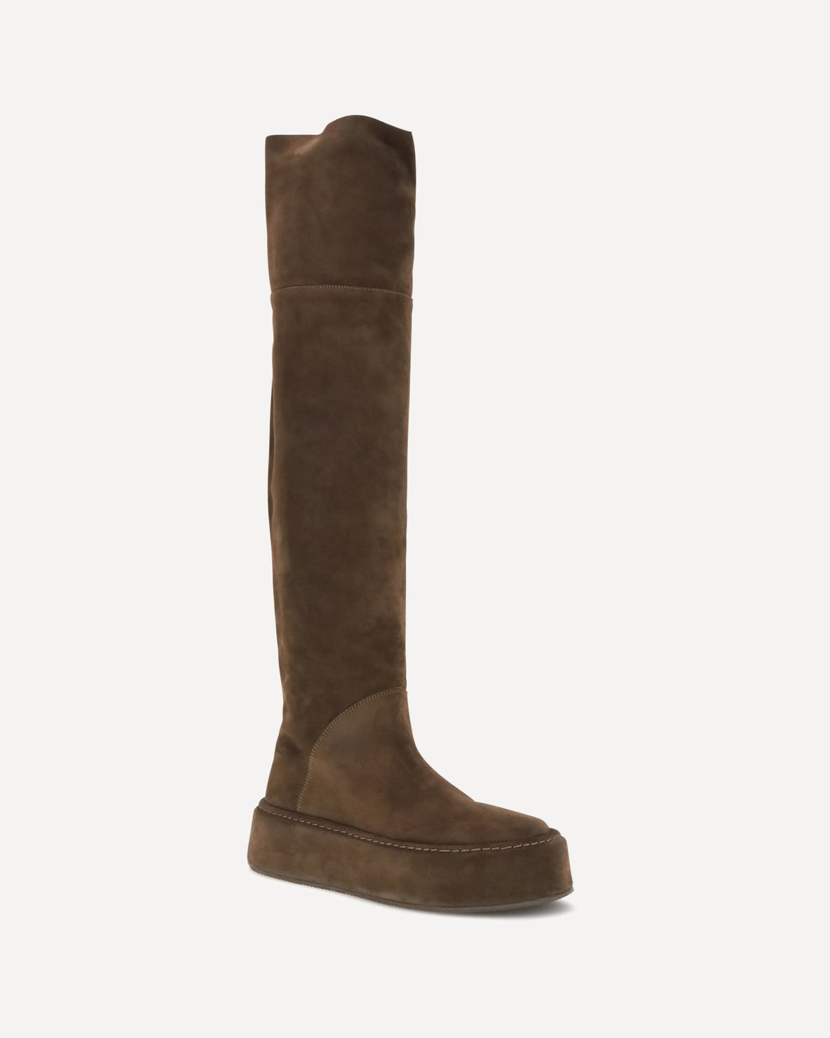 Casadei Suede Knee-High Boots - alternate view