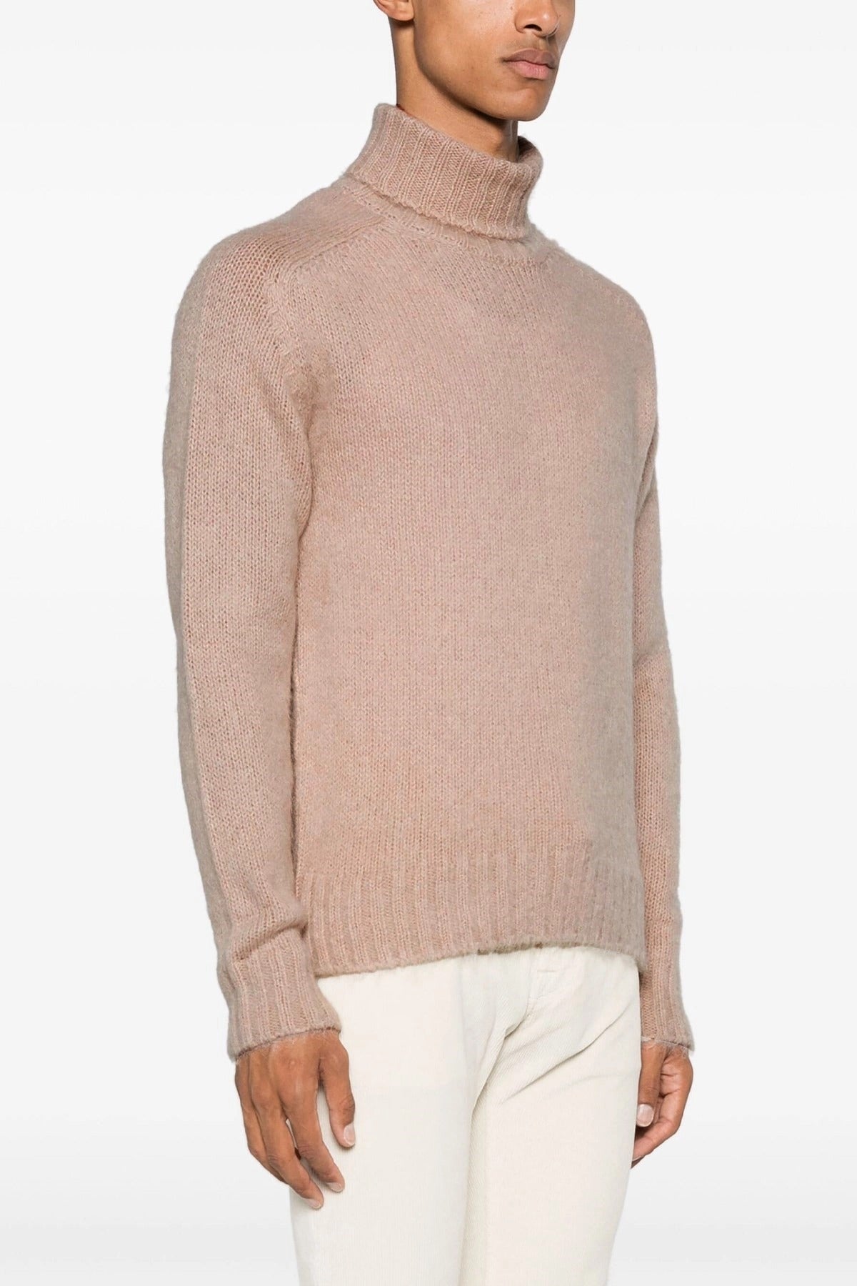 Tom Ford Pink High Neck Mohair Sweater - alternate view