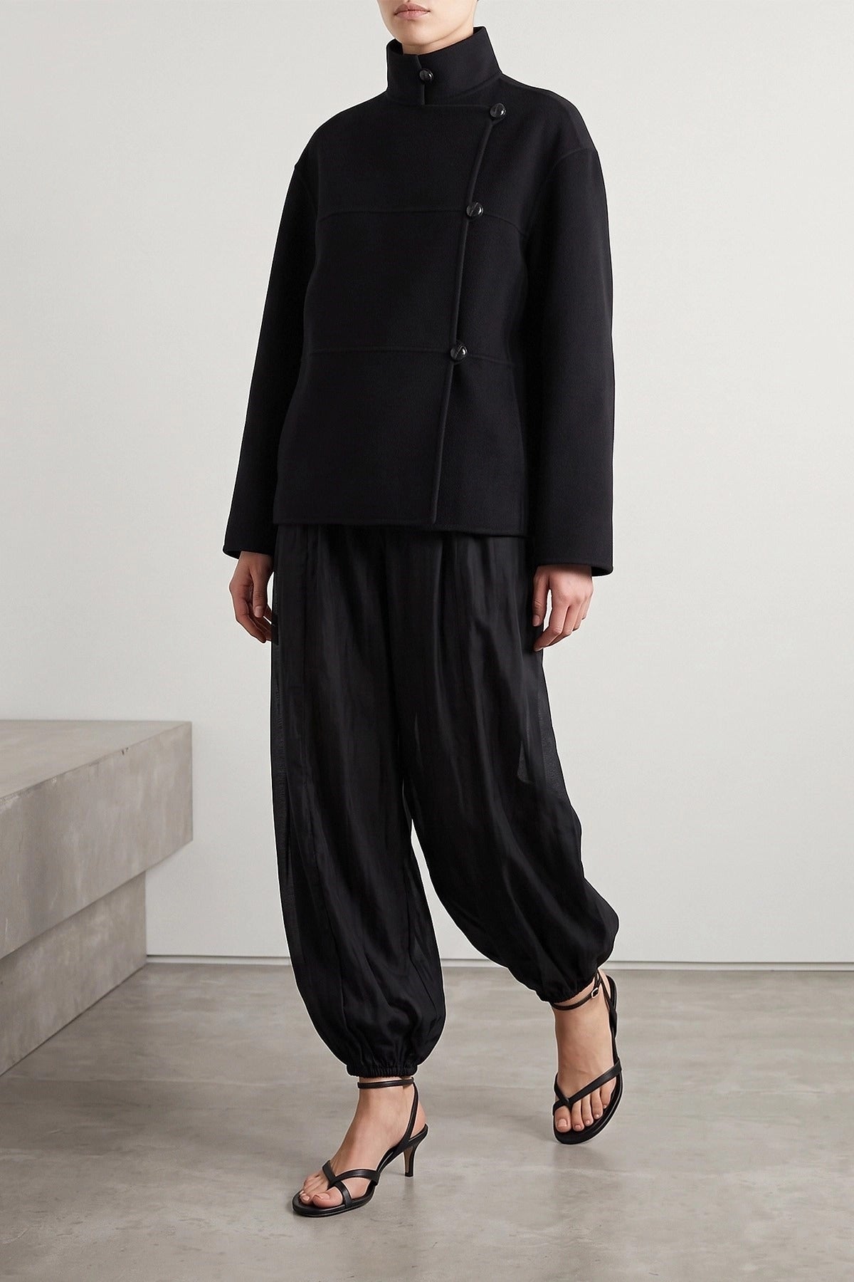 Rohe Double Wool Coat - alternate view