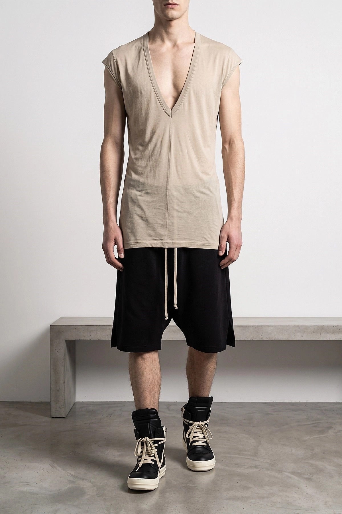 Rick Owens Boxers Bermuda Shorts - alternate view