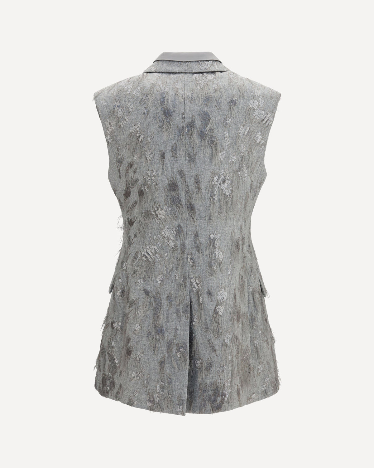 Brunello Cucinelli Virgin Wool Cashmere Twill Flannel Gilet - alternate view