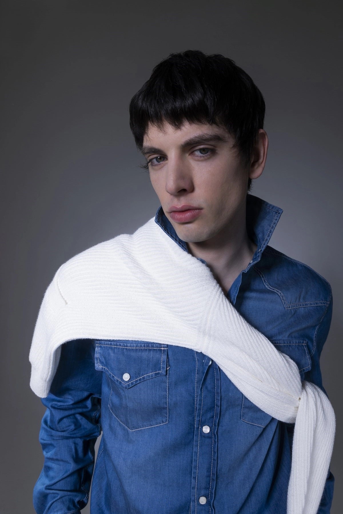 Brunello Cucinelli Texan Denim Shirt - alternate view