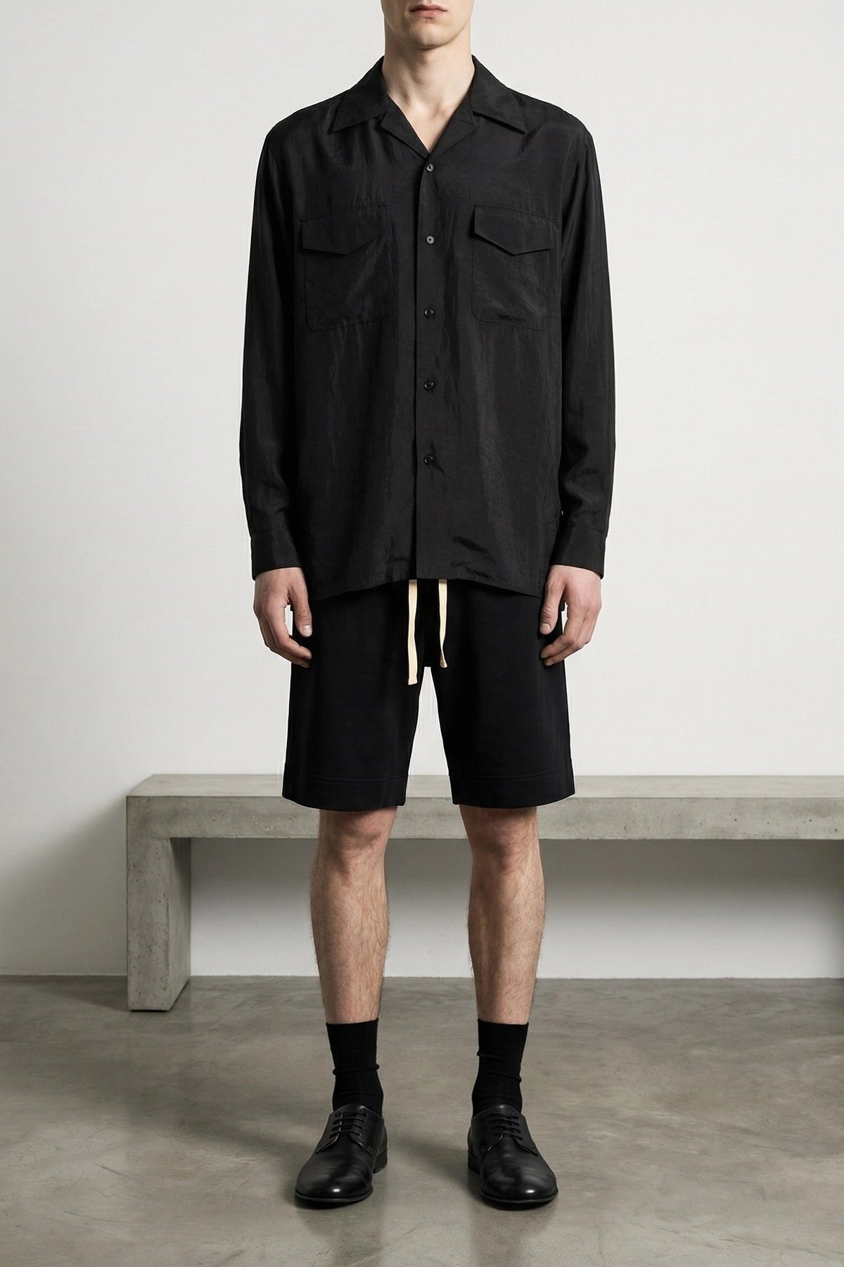 Jil Sander Embroidered Logo Bermuda Shorts - alternate view