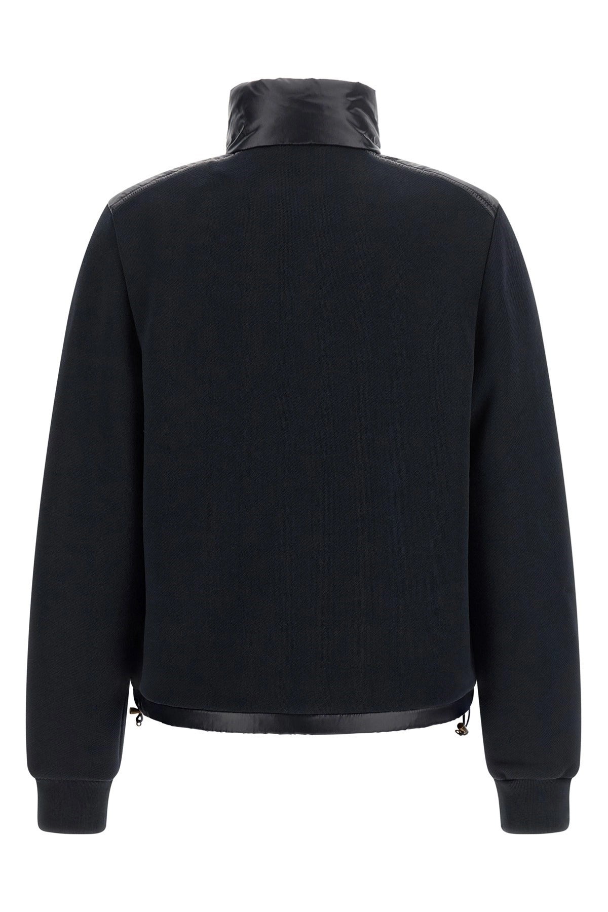 Moncler Two-Material Padded Cardigan