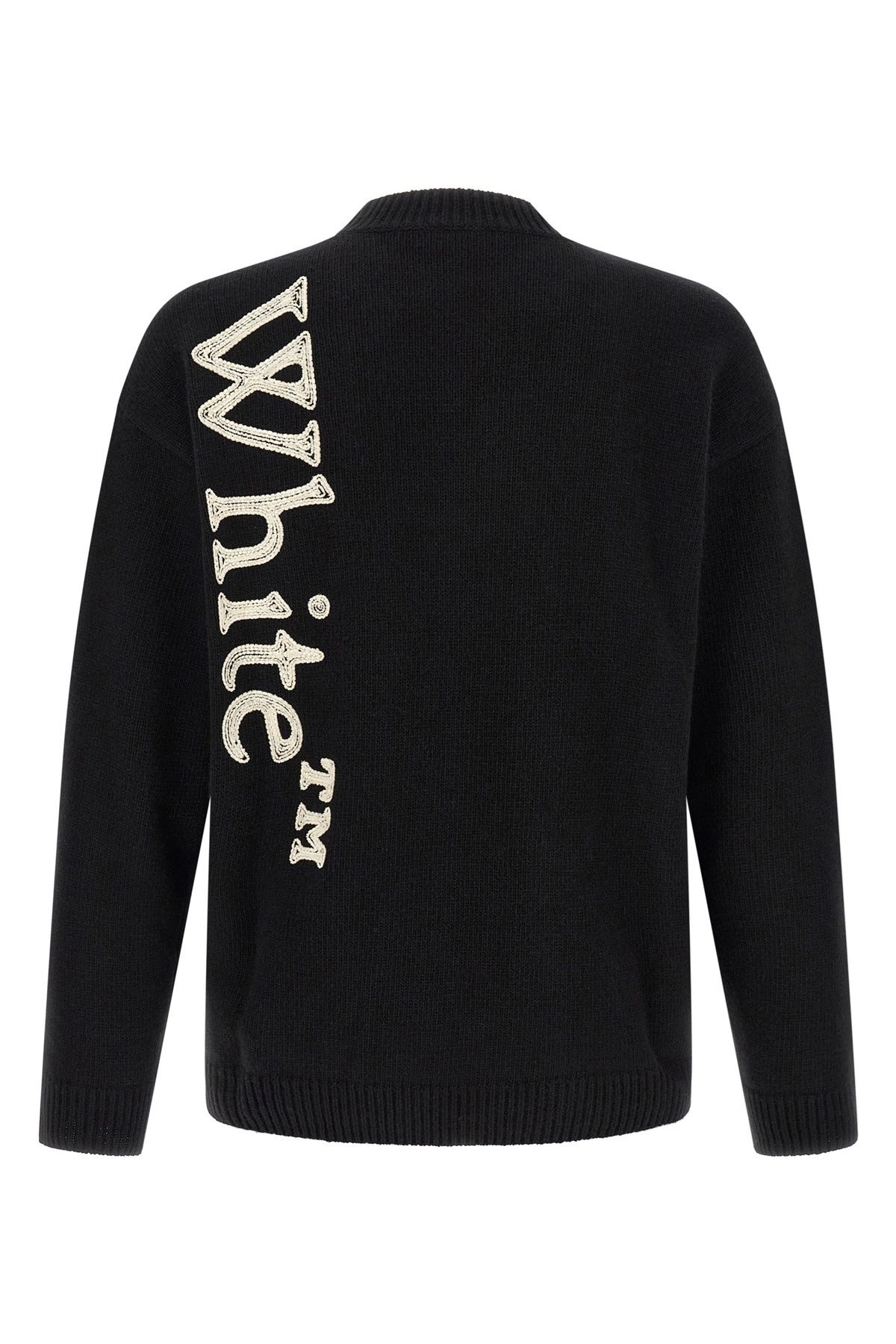 Off-White Vertical Bookish Sweater