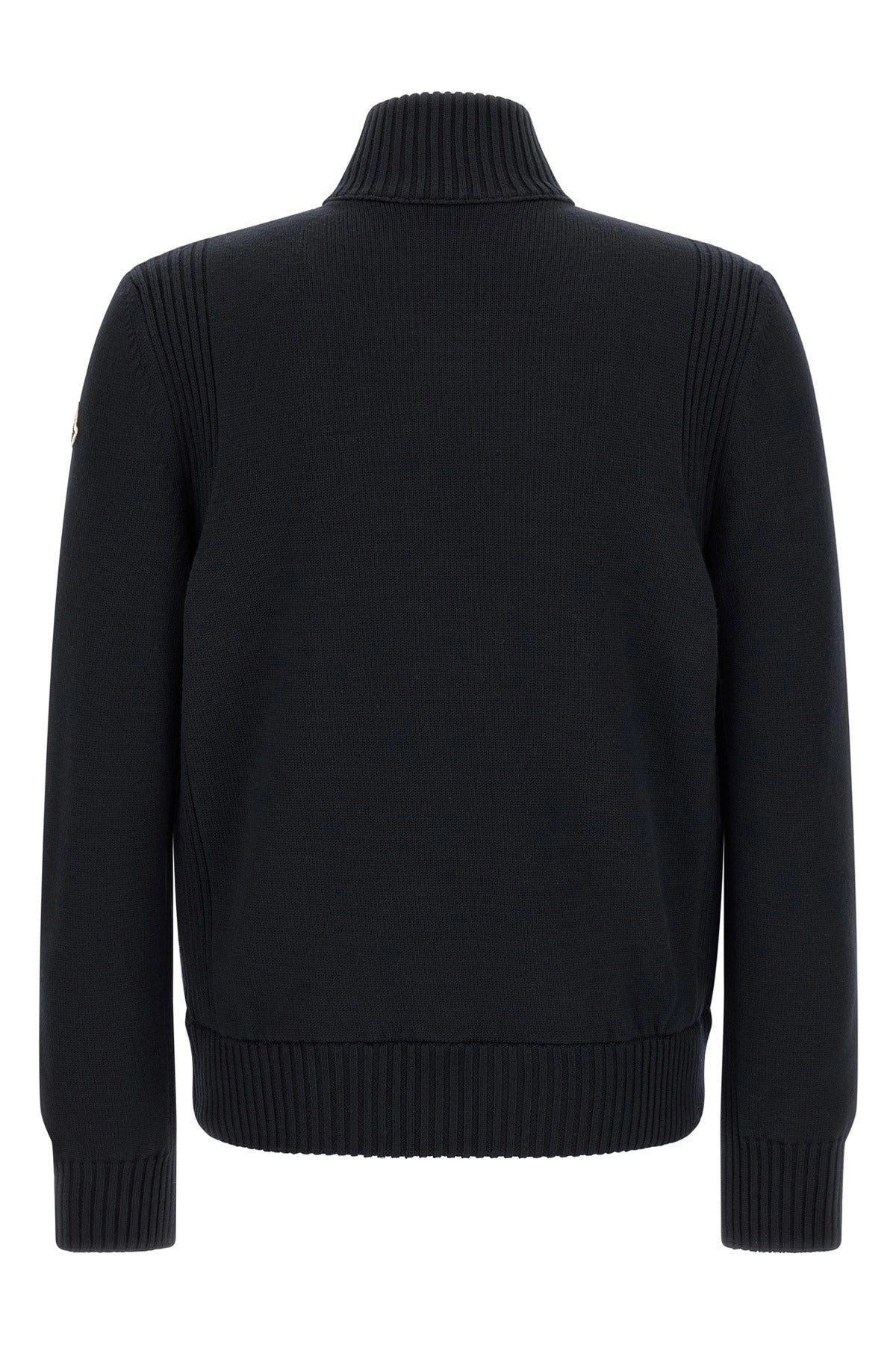 Moncler Two-Material Cardigan