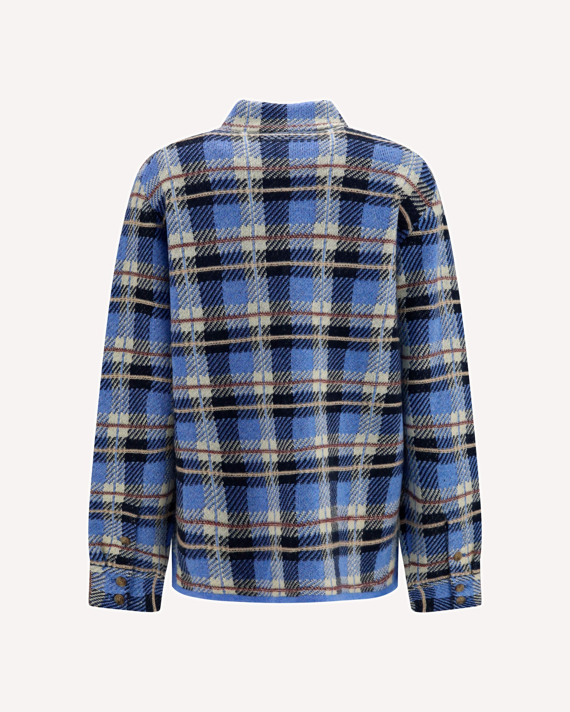 Guest in Residence Checked Cashmere Shirt - alternate view