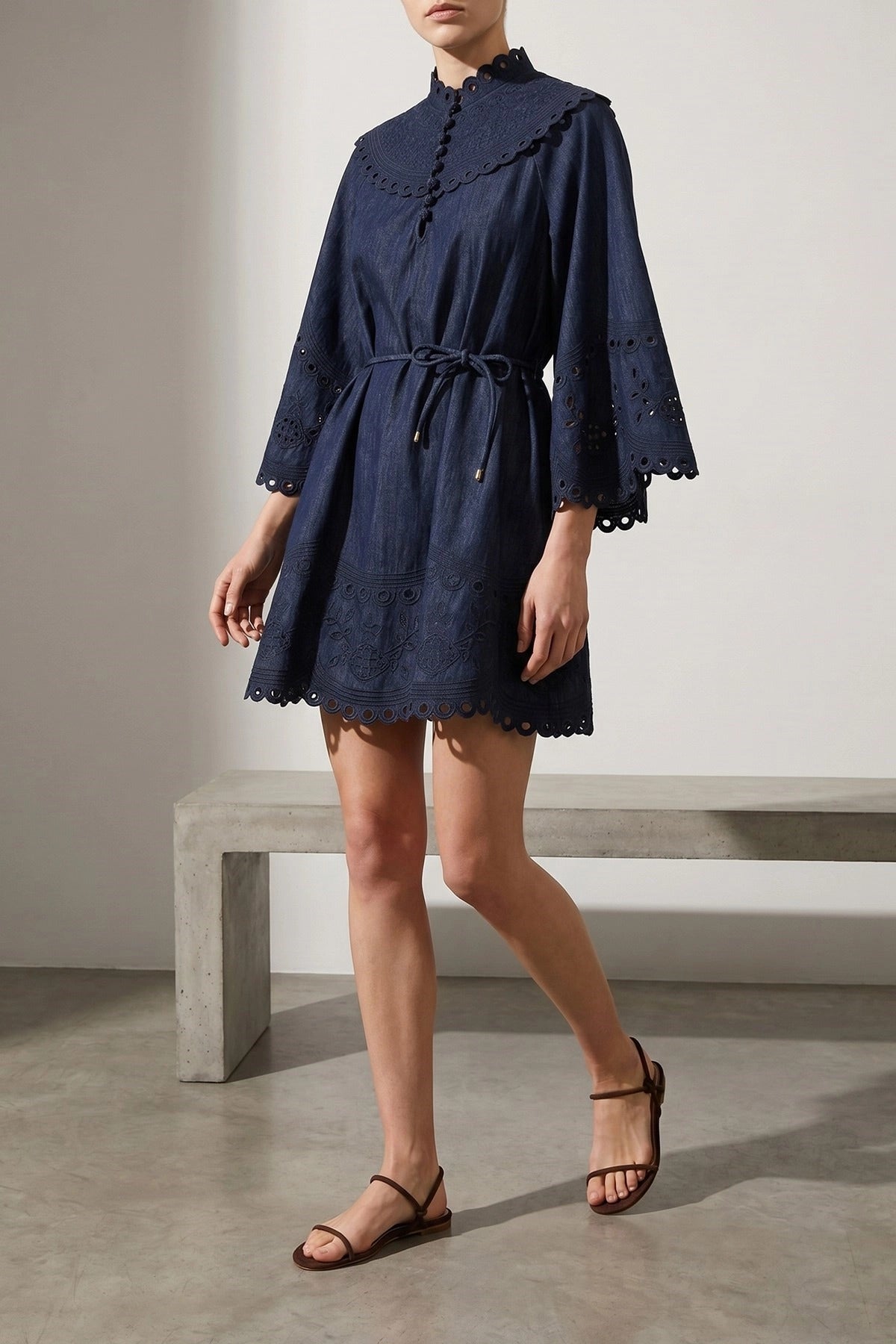 Zimmermann Mahon Denim Dress - alternate view