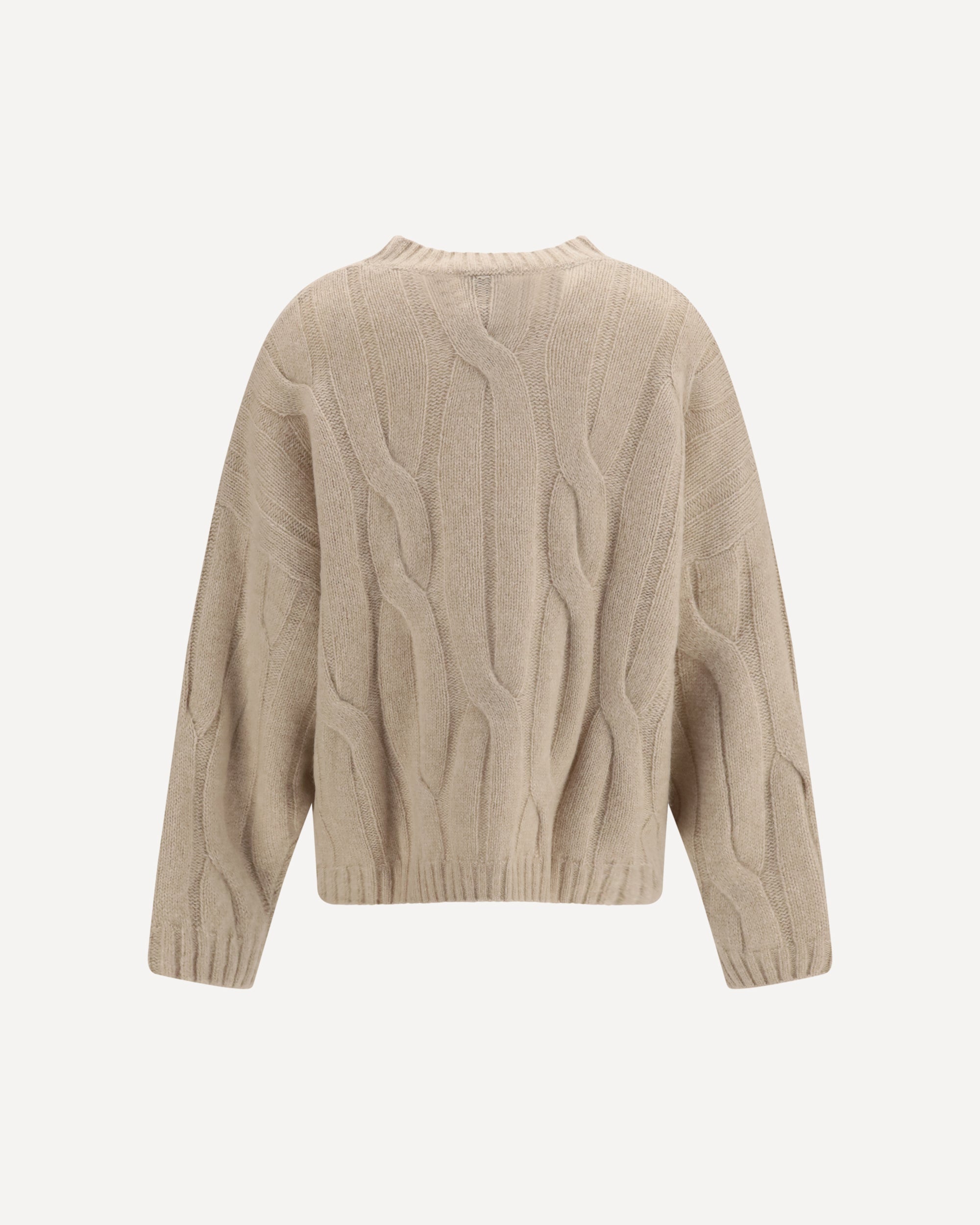 Allude Cashmere Silk Sweater With Voluminous Sleeves