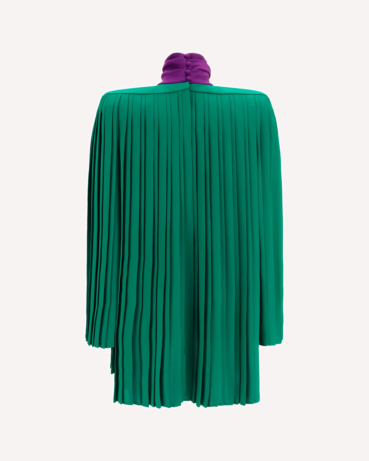 Valentino Garavani Pleated Georgette Top - alternate view