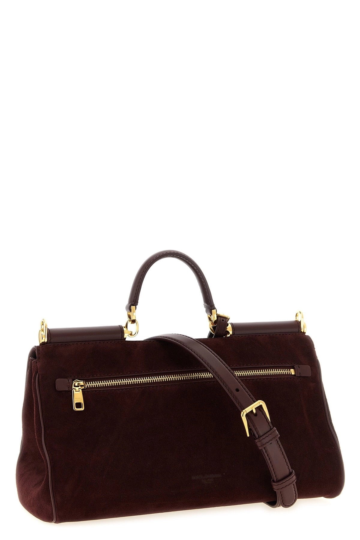 Dolce & Gabbana Medium My Sicily Suede Handbag - alternate view