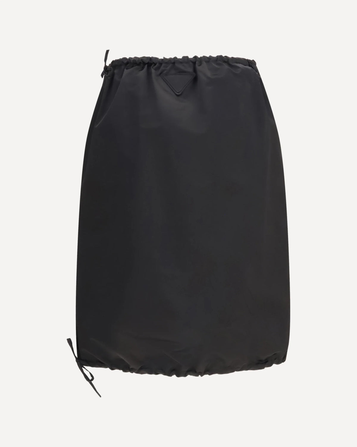 Prada Satin Midi Skirt With Drawstring - alternate view