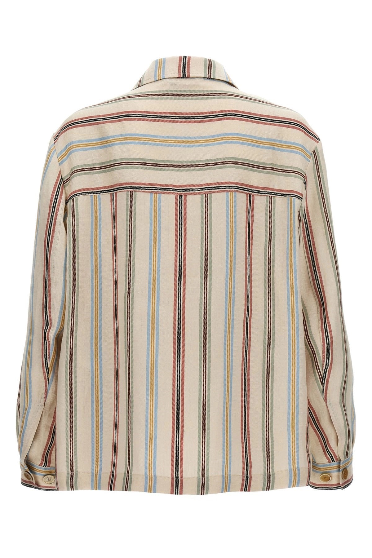 Etro Striped Linen Overshirt - alternate view