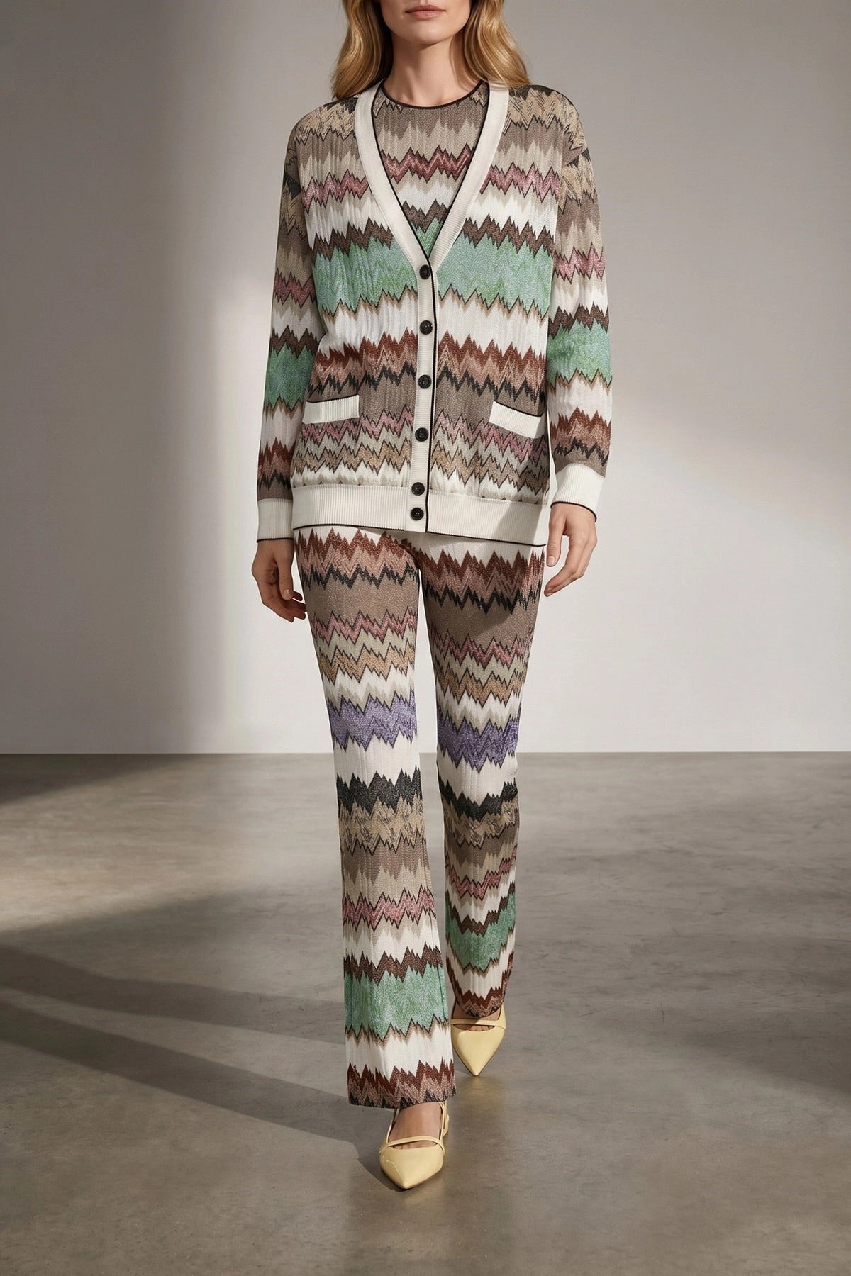 Missoni Zigzag lamé top - alternate view