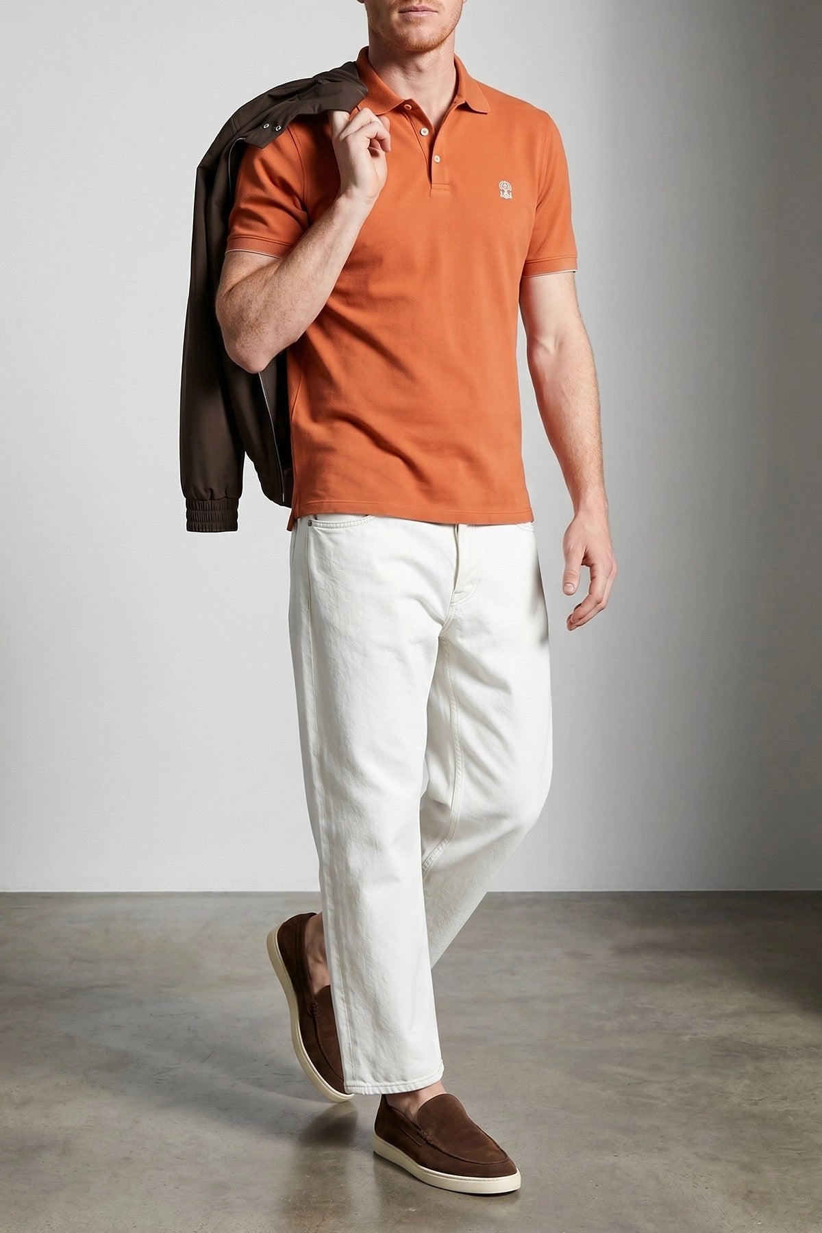 Brunello Cucinelli Suede Slip-On Sneakers - alternate view