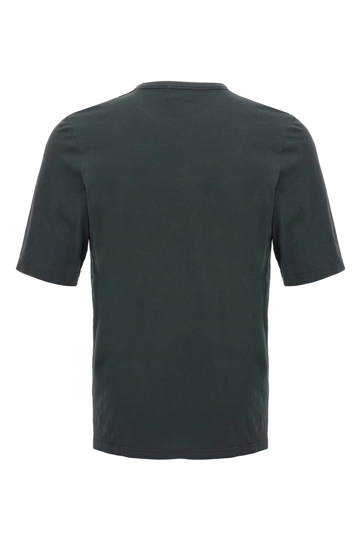 Saint Laurent Camiseta con bordado del logotipo - alternate view