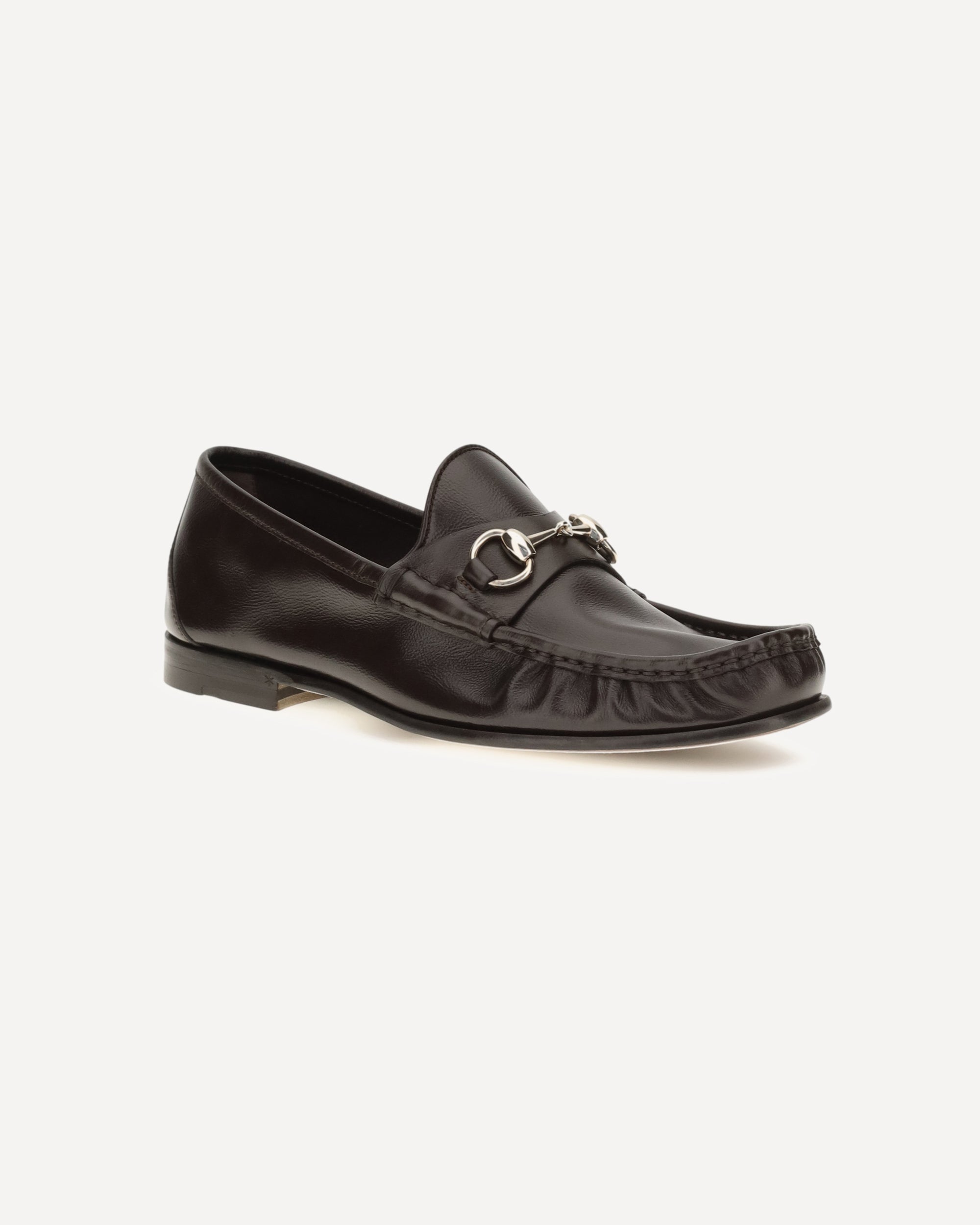 Gucci Lugano Leather Loafers - alternate view