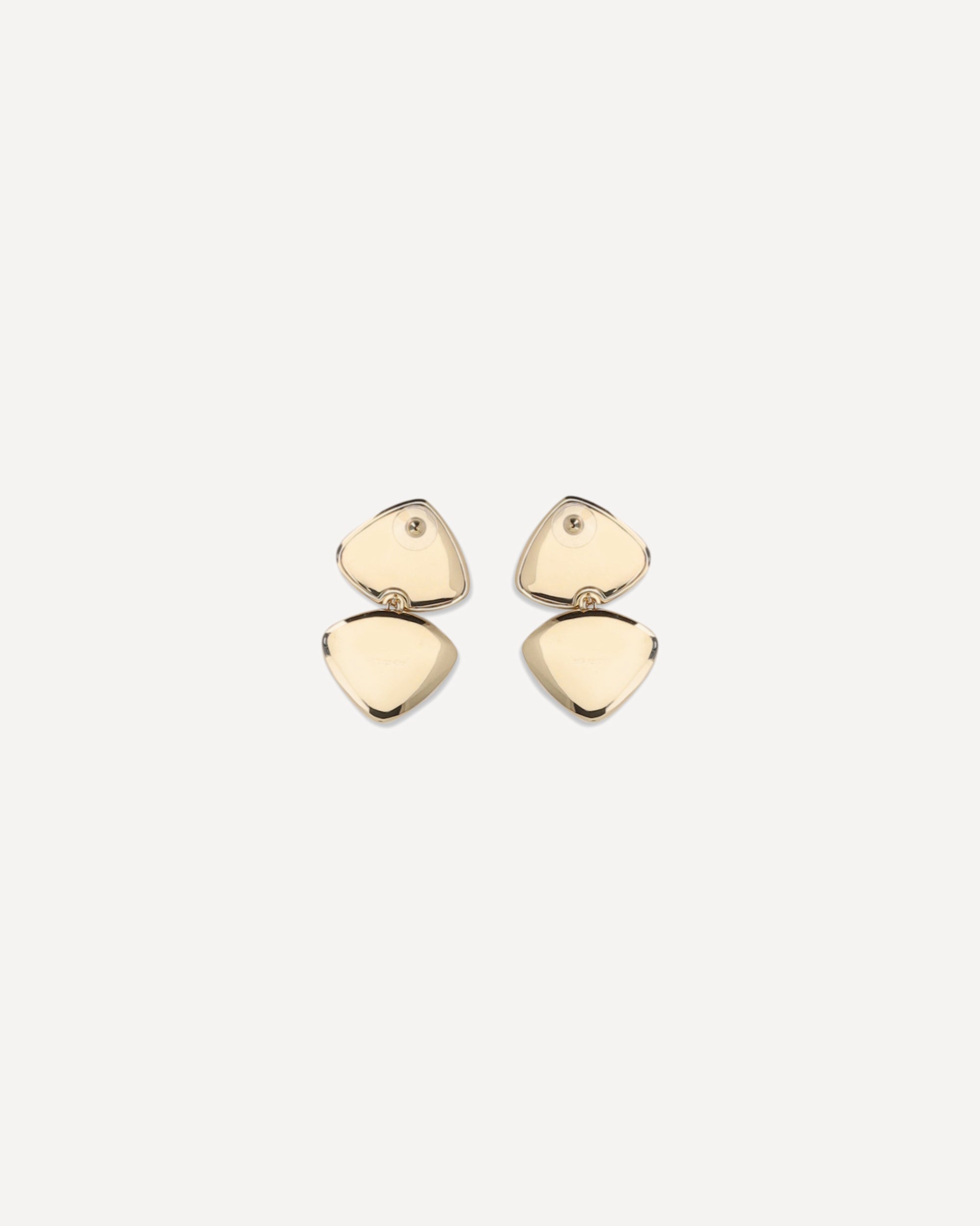 Self-Portrait Two-Tone Speckled Enamel Earrings