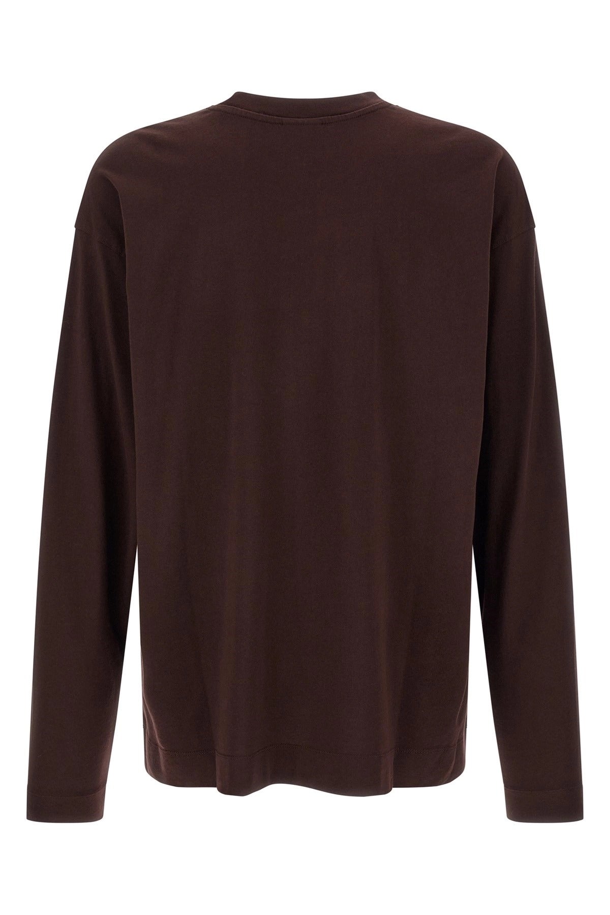 Dries Van Noten Hegland Bordeaux Long-Sleeve T-Shirt