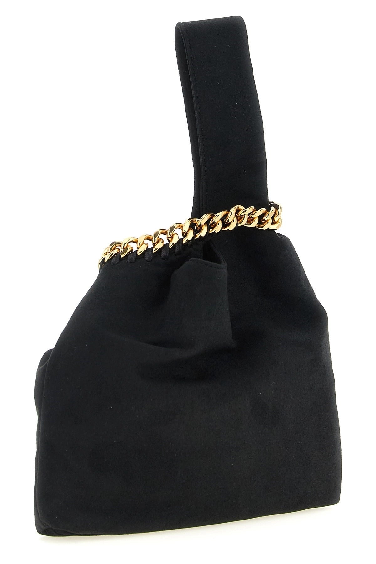 Stella McCartney Falabella Wristlet Suede Handbag