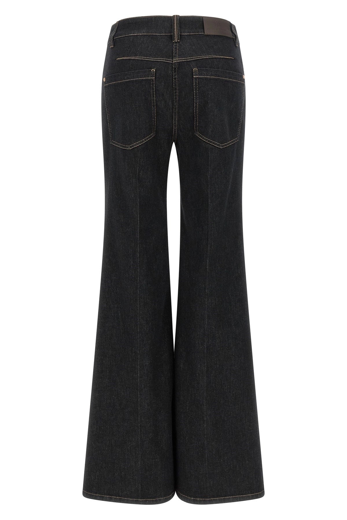 Brunello Cucinelli High-Waist Flared Leg Jeans