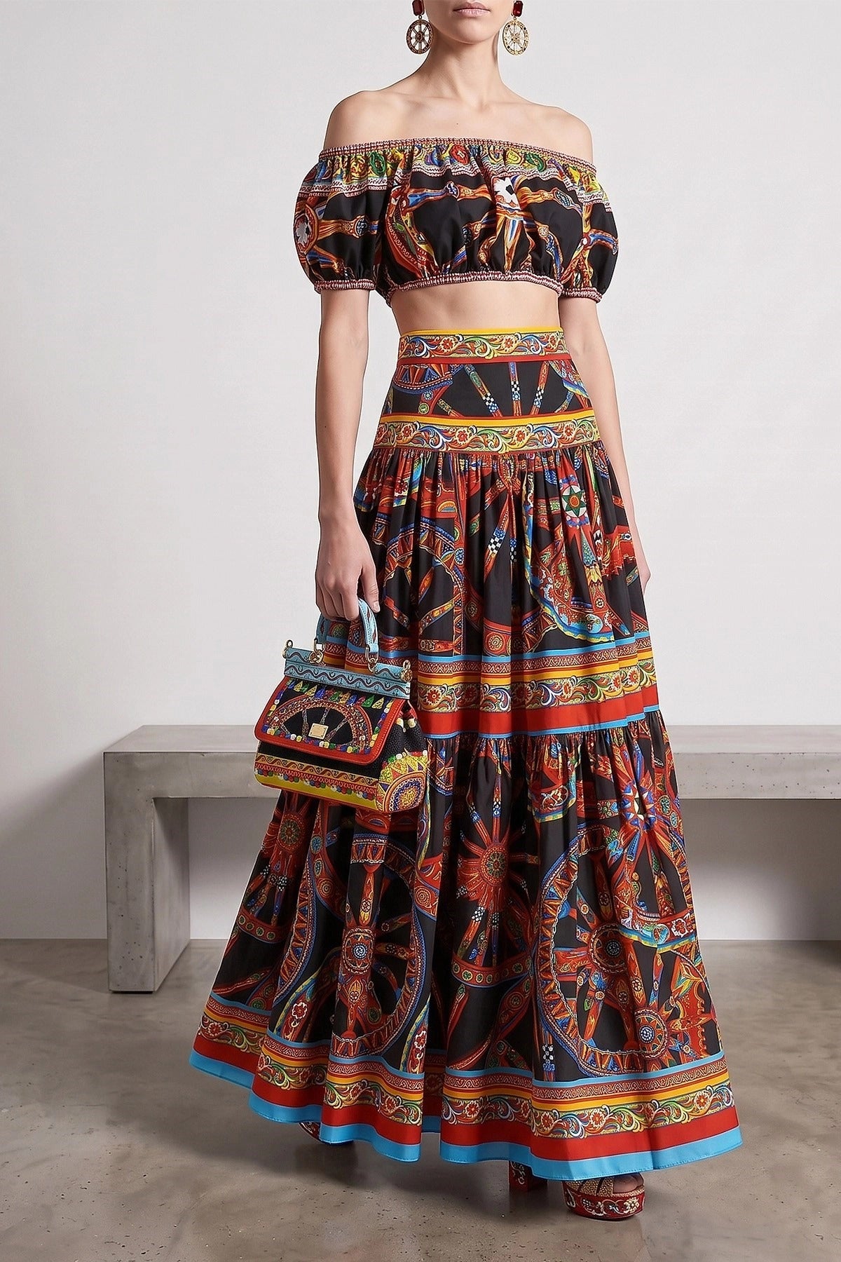 Dolce & Gabbana Carretto Off-Shoulder Top - alternate view