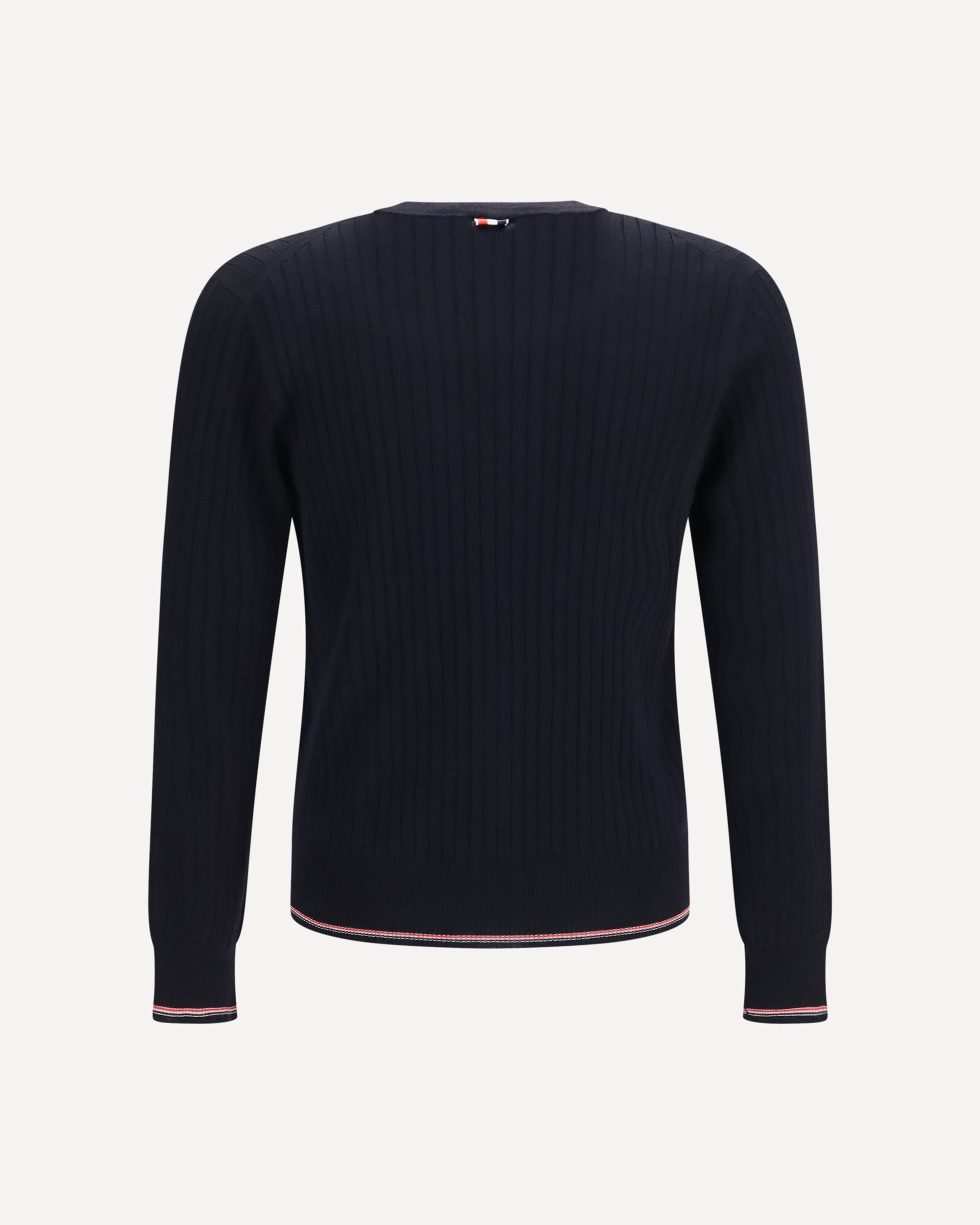 Thom Browne Ribbed Merino Wool Cardigan - alternate view