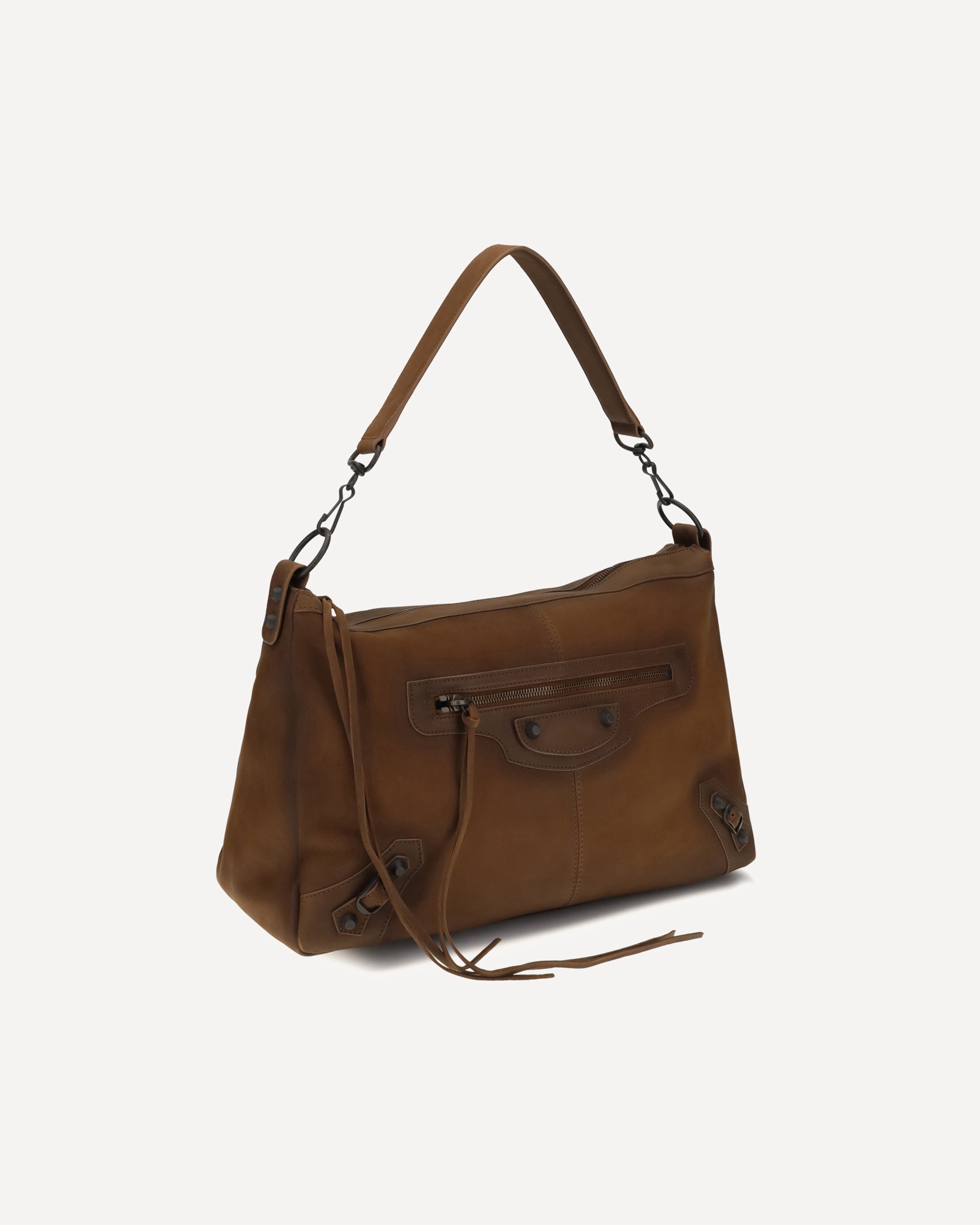 Balenciaga Medium Le City Moto Shoulder Bag - alternate view