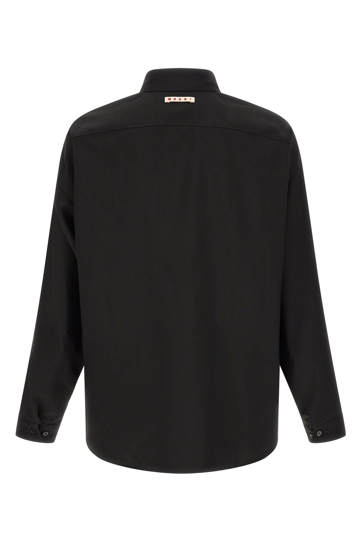 Marni Virgin Wool Shirt With Pocket - alternate view