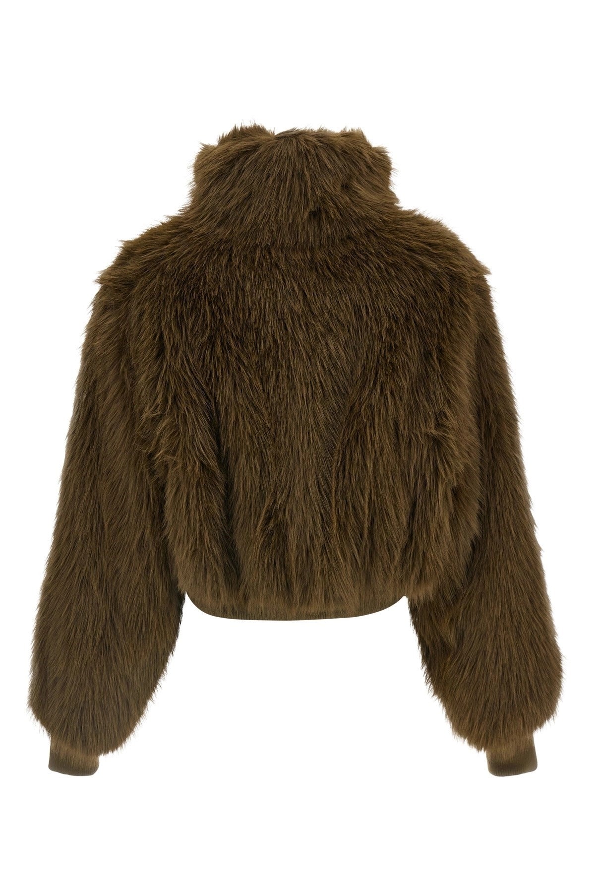 Fabiana Filippi Bi-Material Cropped Jacket - alternate view