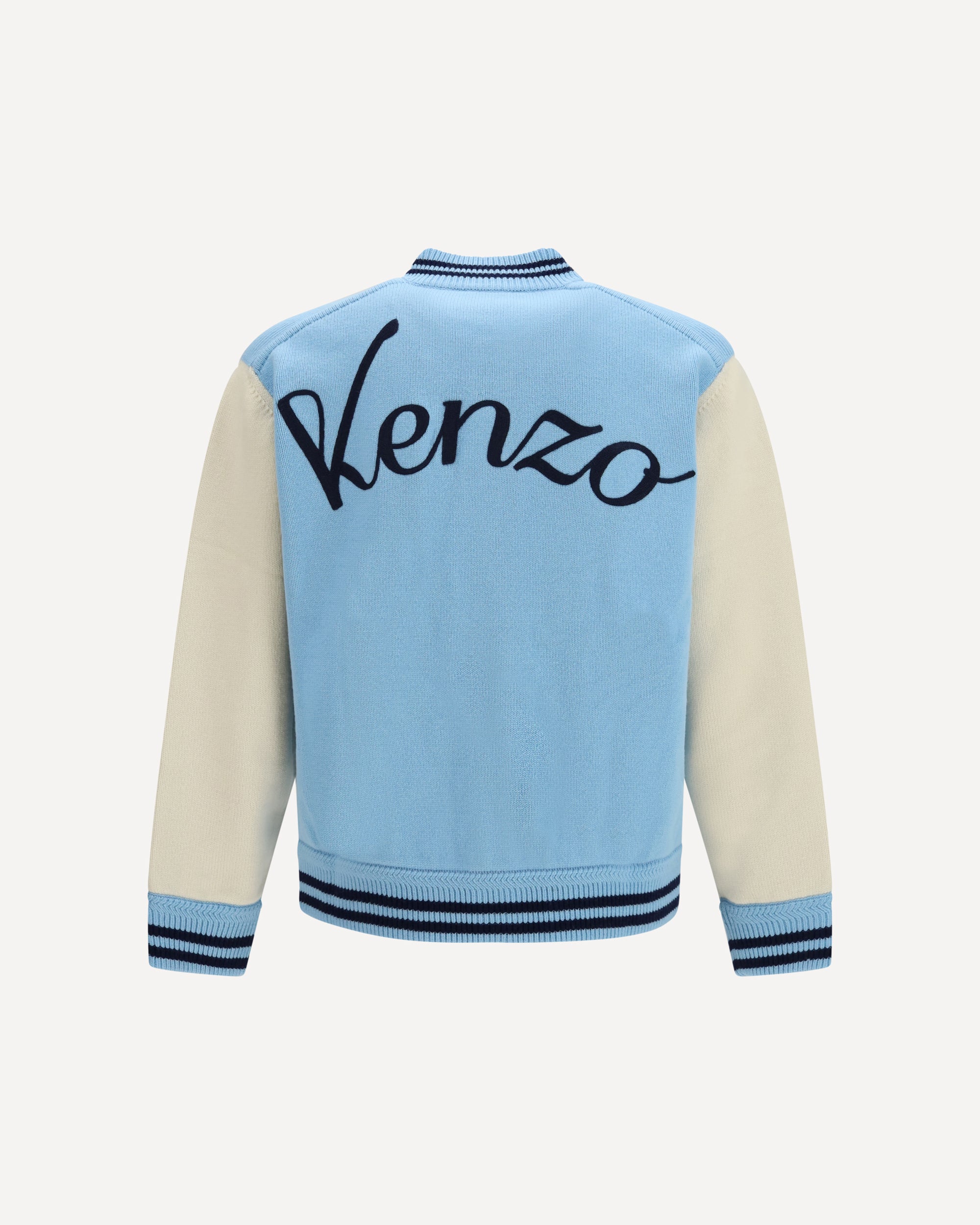 Kenzo Varsity Wool Cardigan