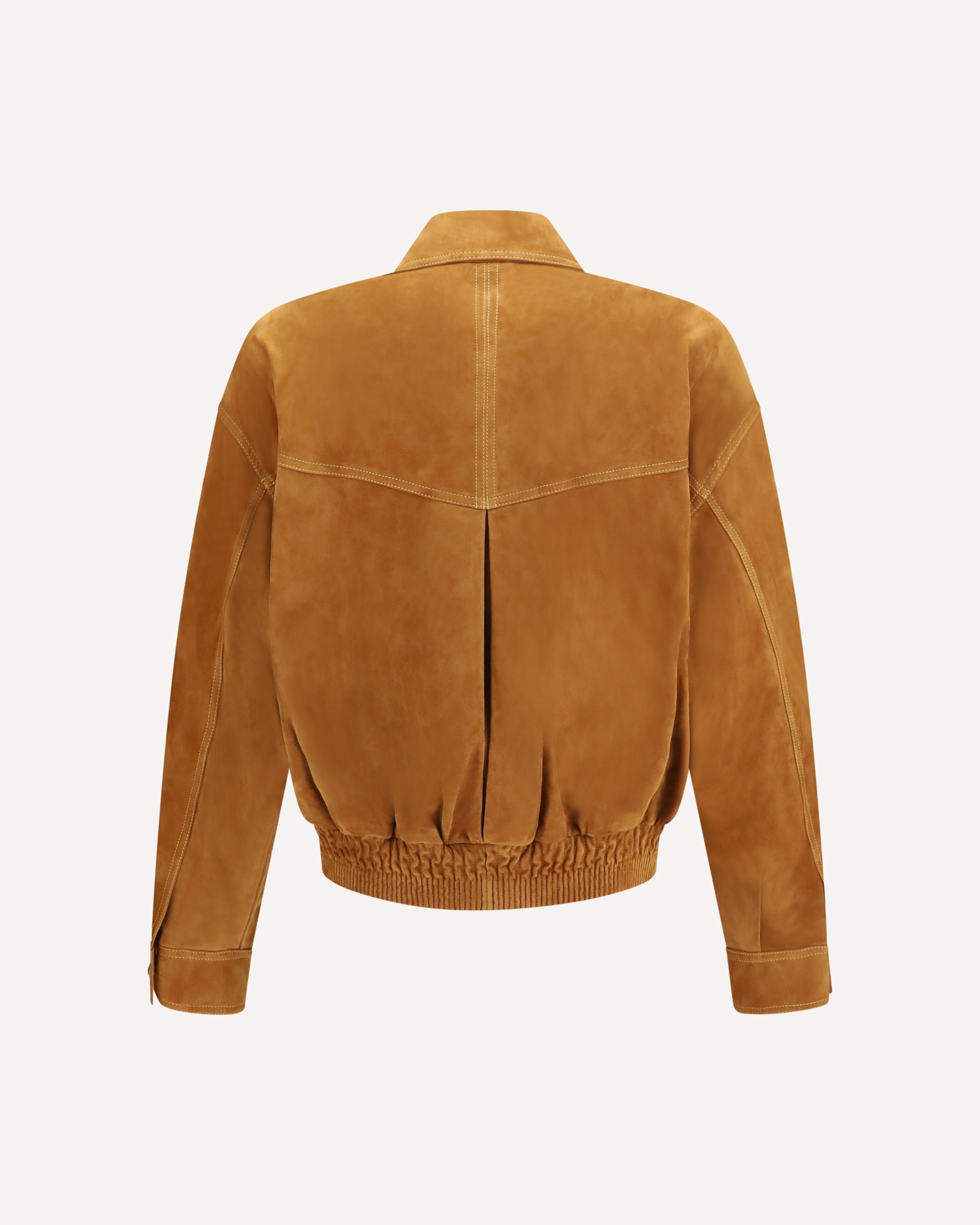 Versace Leather Button Jacket