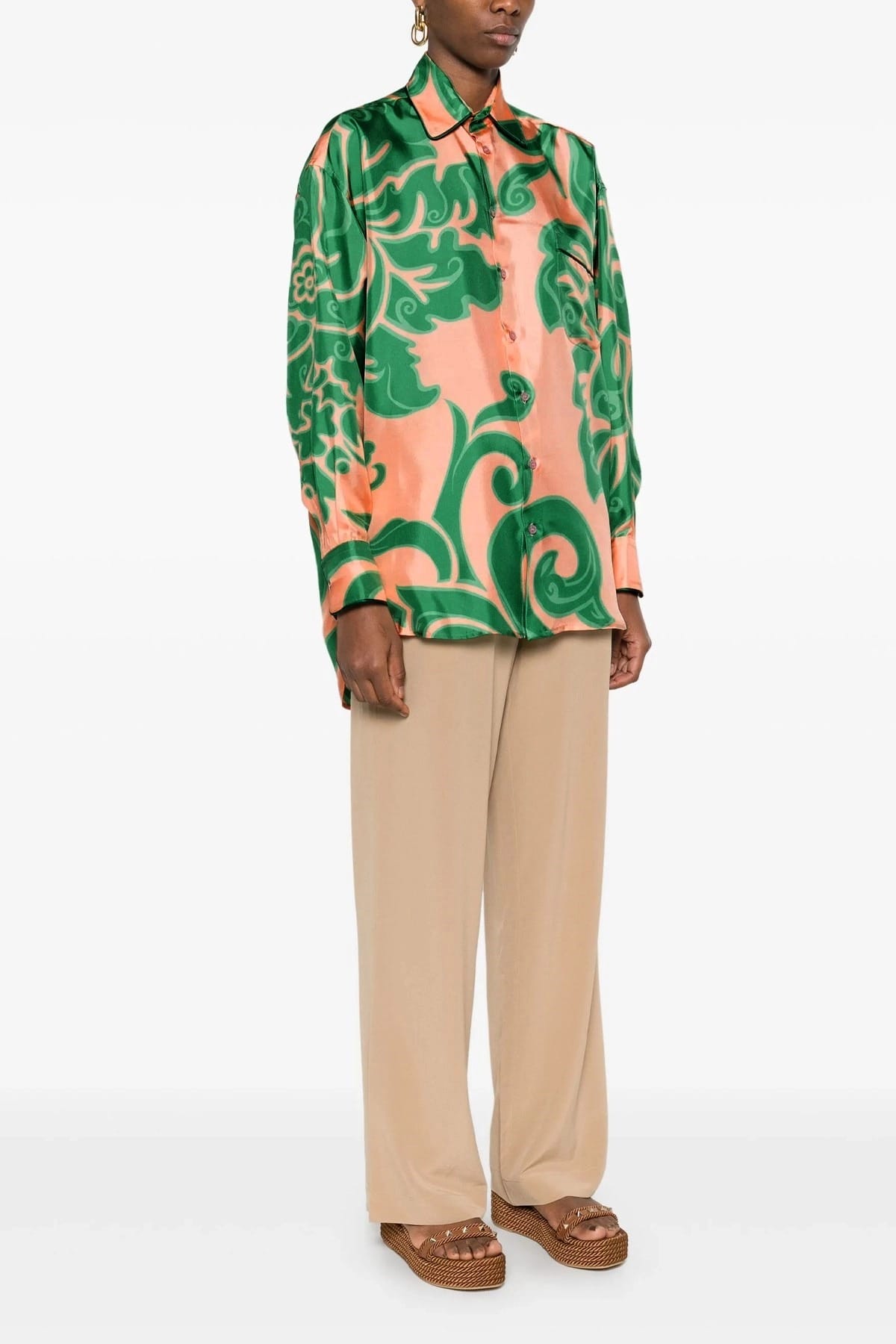 Etro Floral Silk Shirt - alternate view
