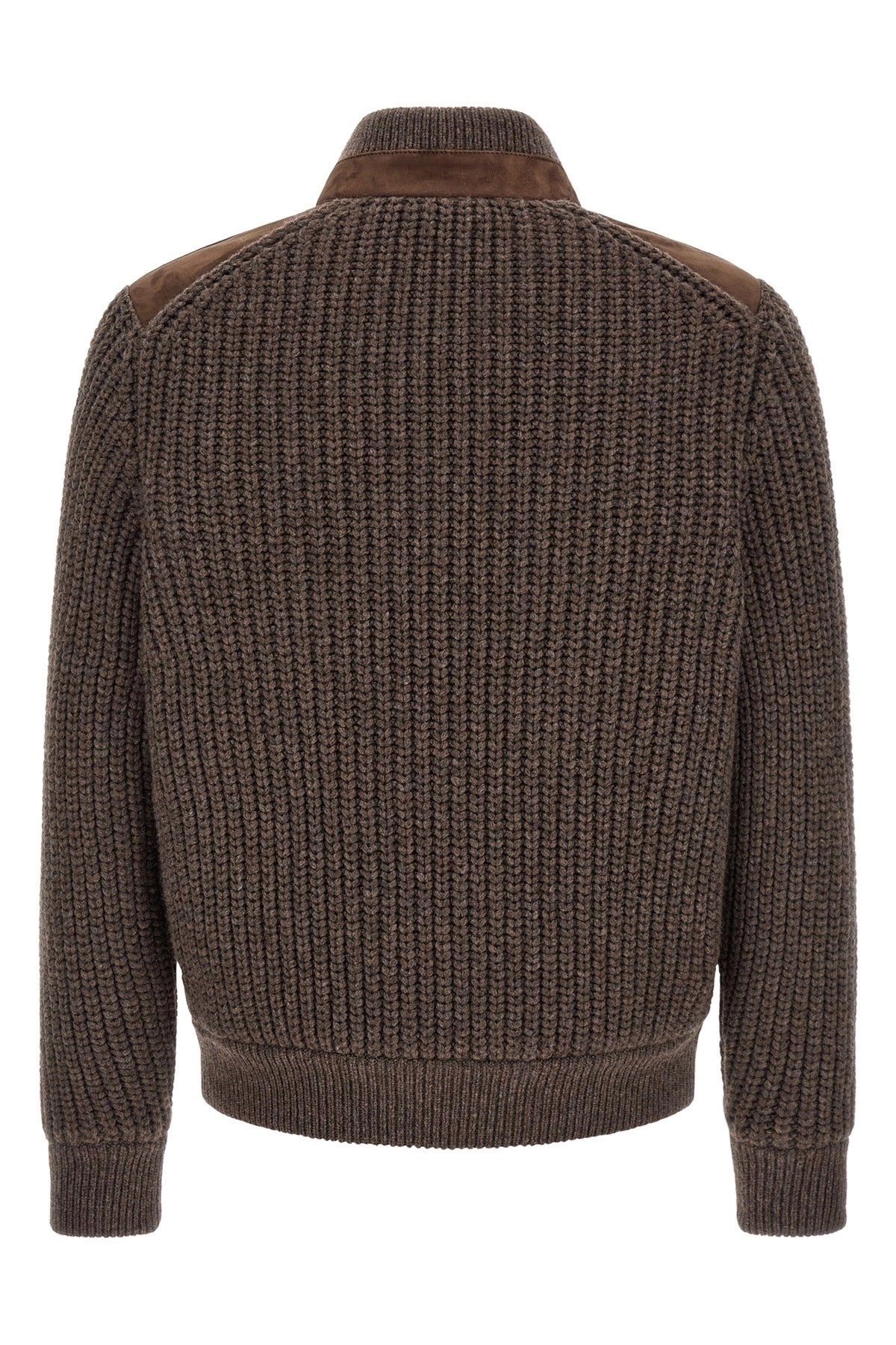 Brunello Cucinelli Suede Insert Jacket - alternate view