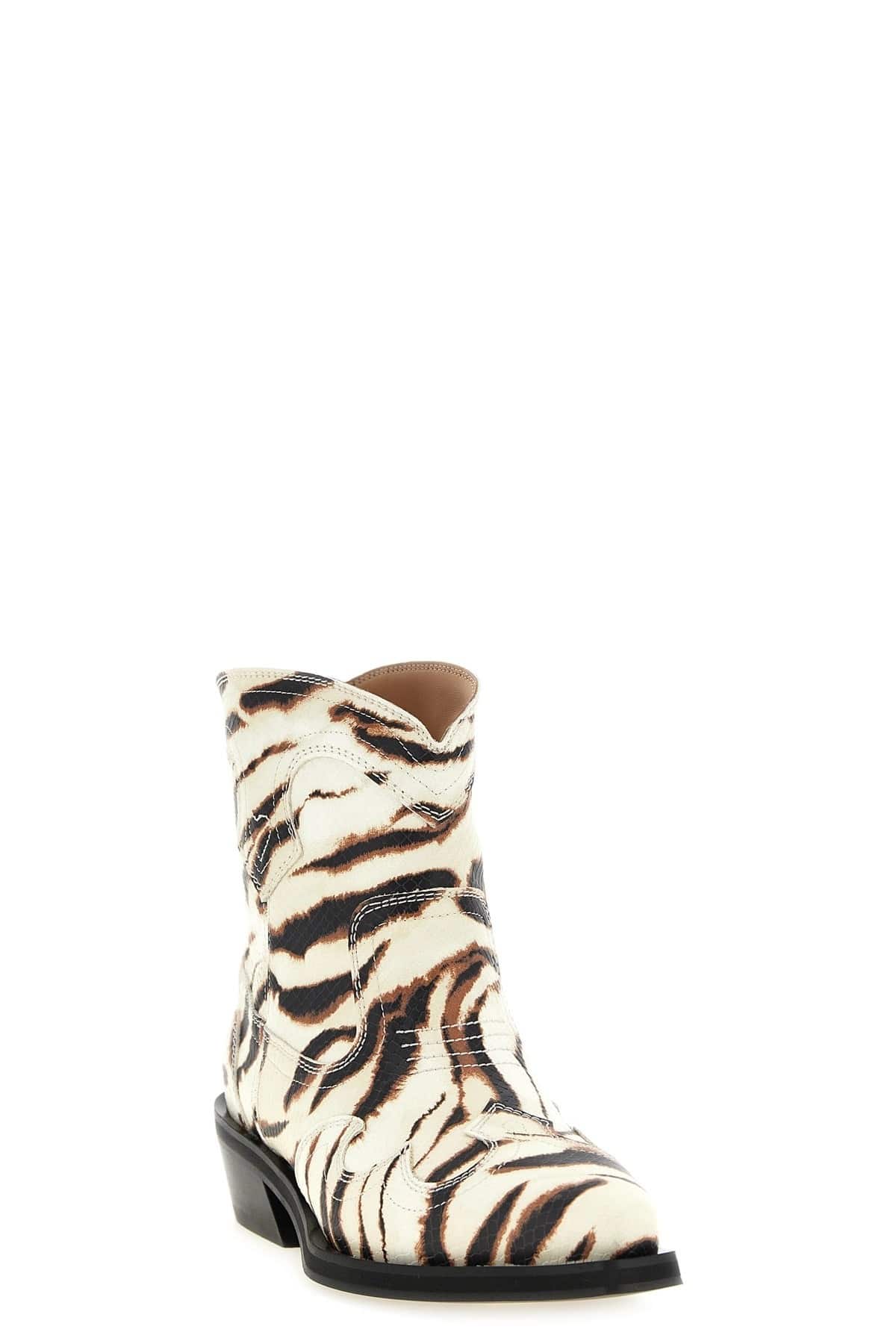 Ganni Western Ankle Boots - alternate view