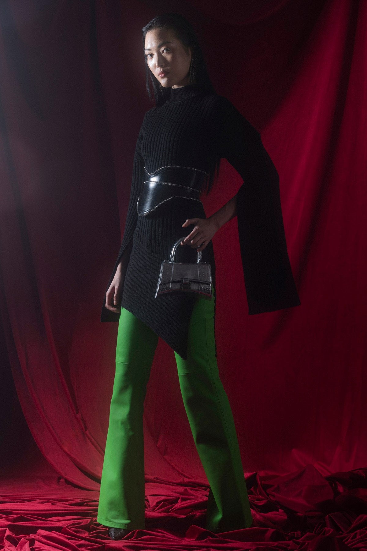 Alexander McQueen Cintura in Pelle con Corsetto - alternate view